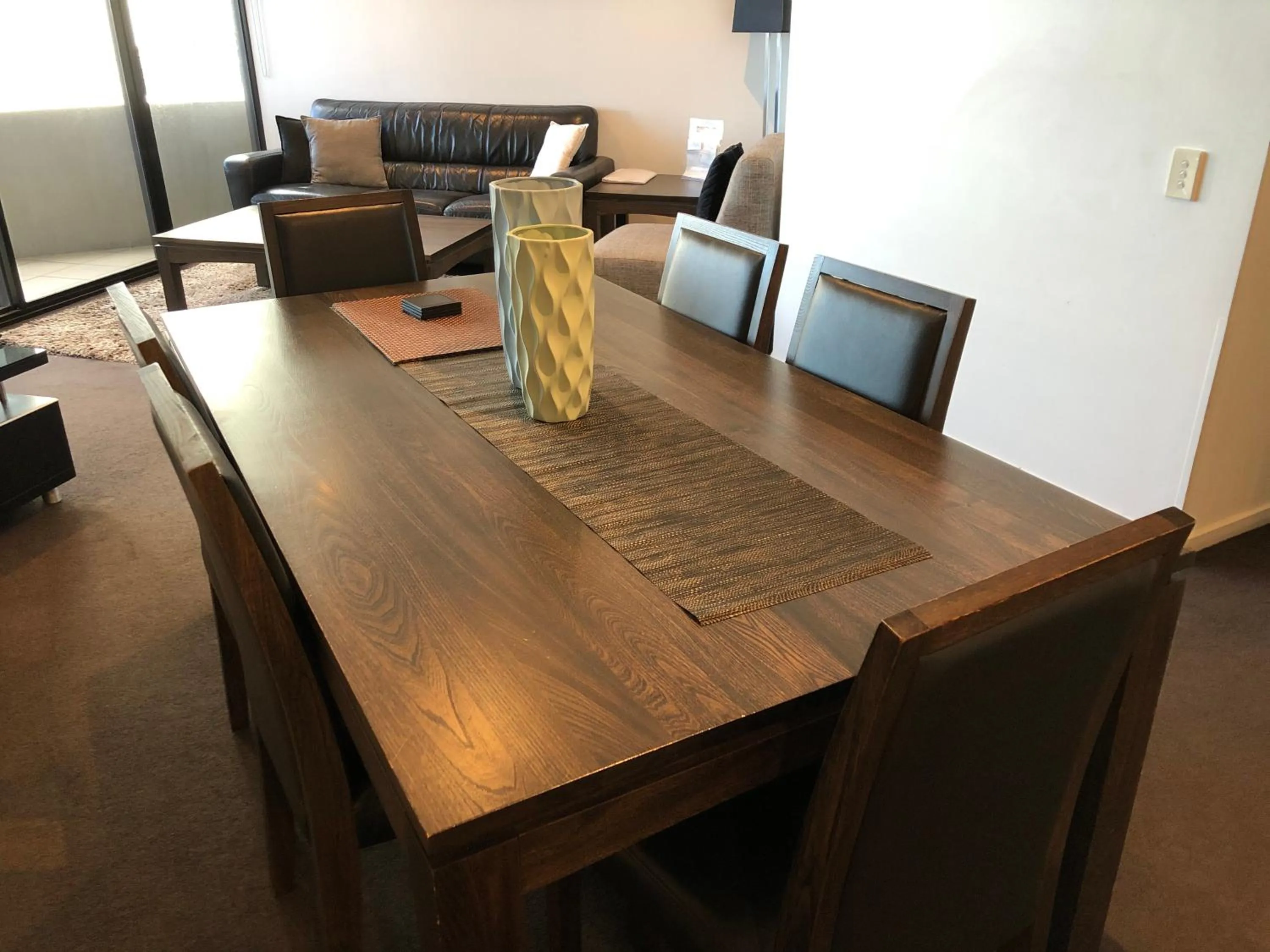 Dining area in Accent Accommodation@Docklands