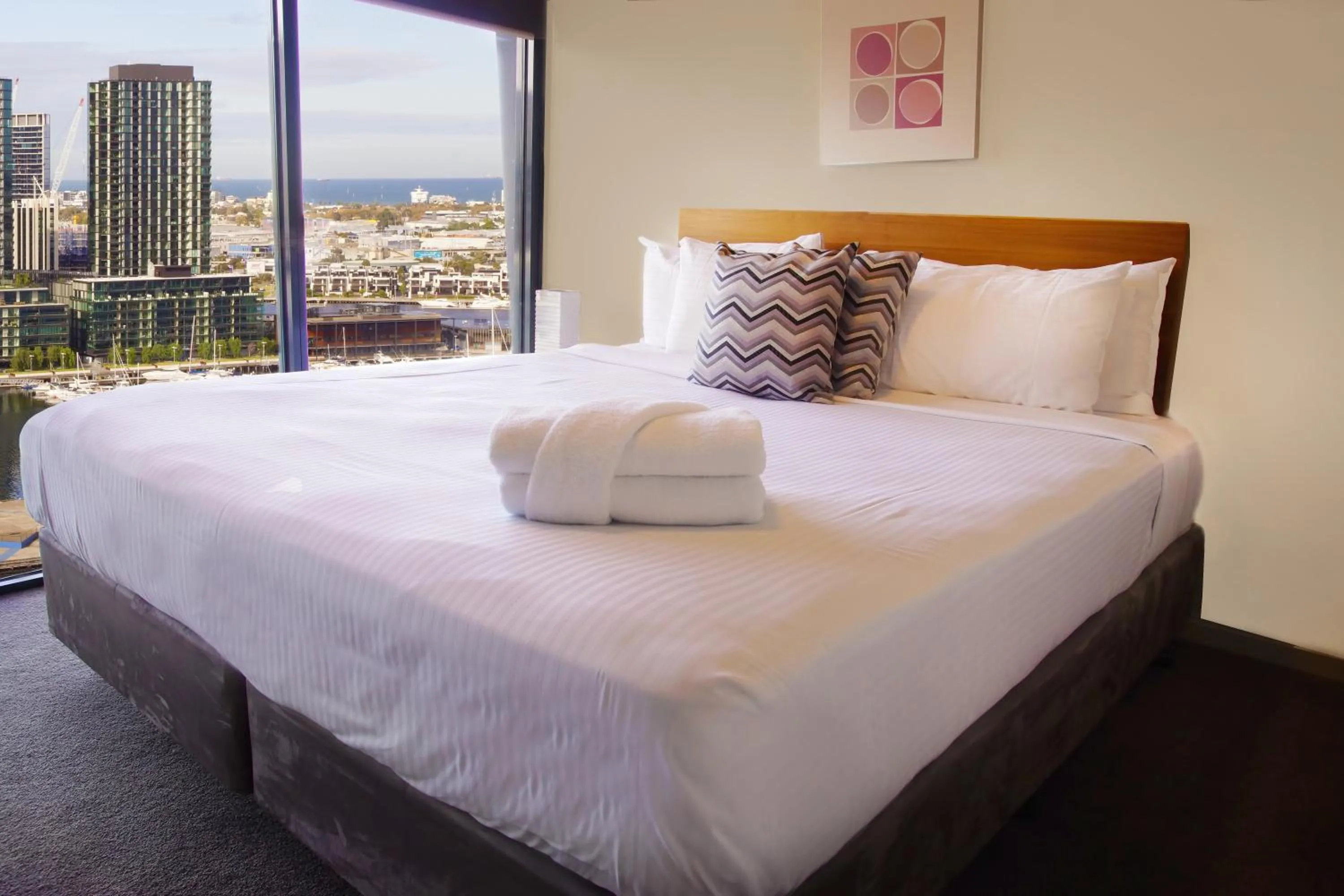 Bed in Accent Accommodation@Docklands