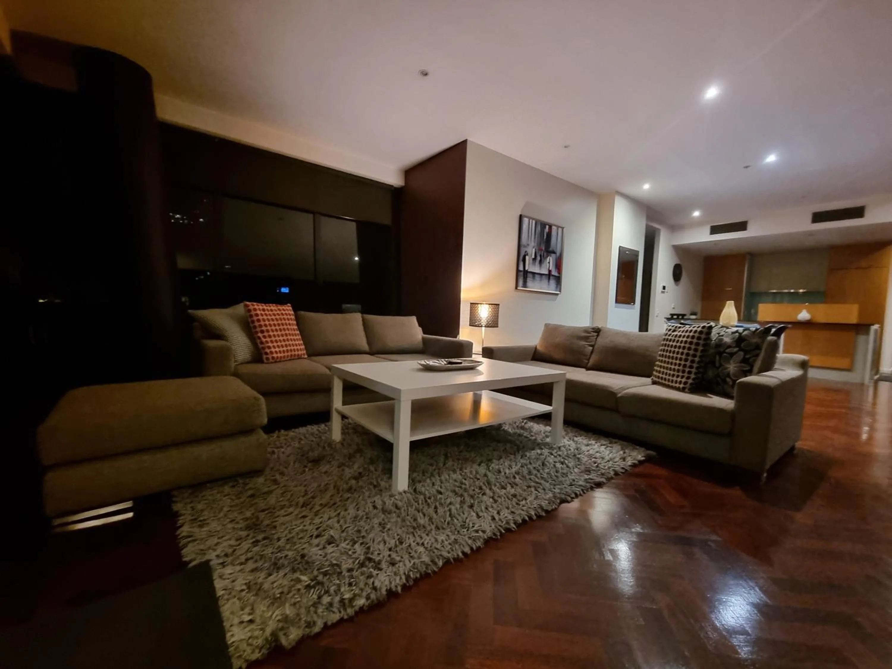 Living room in Accent Accommodation@Docklands