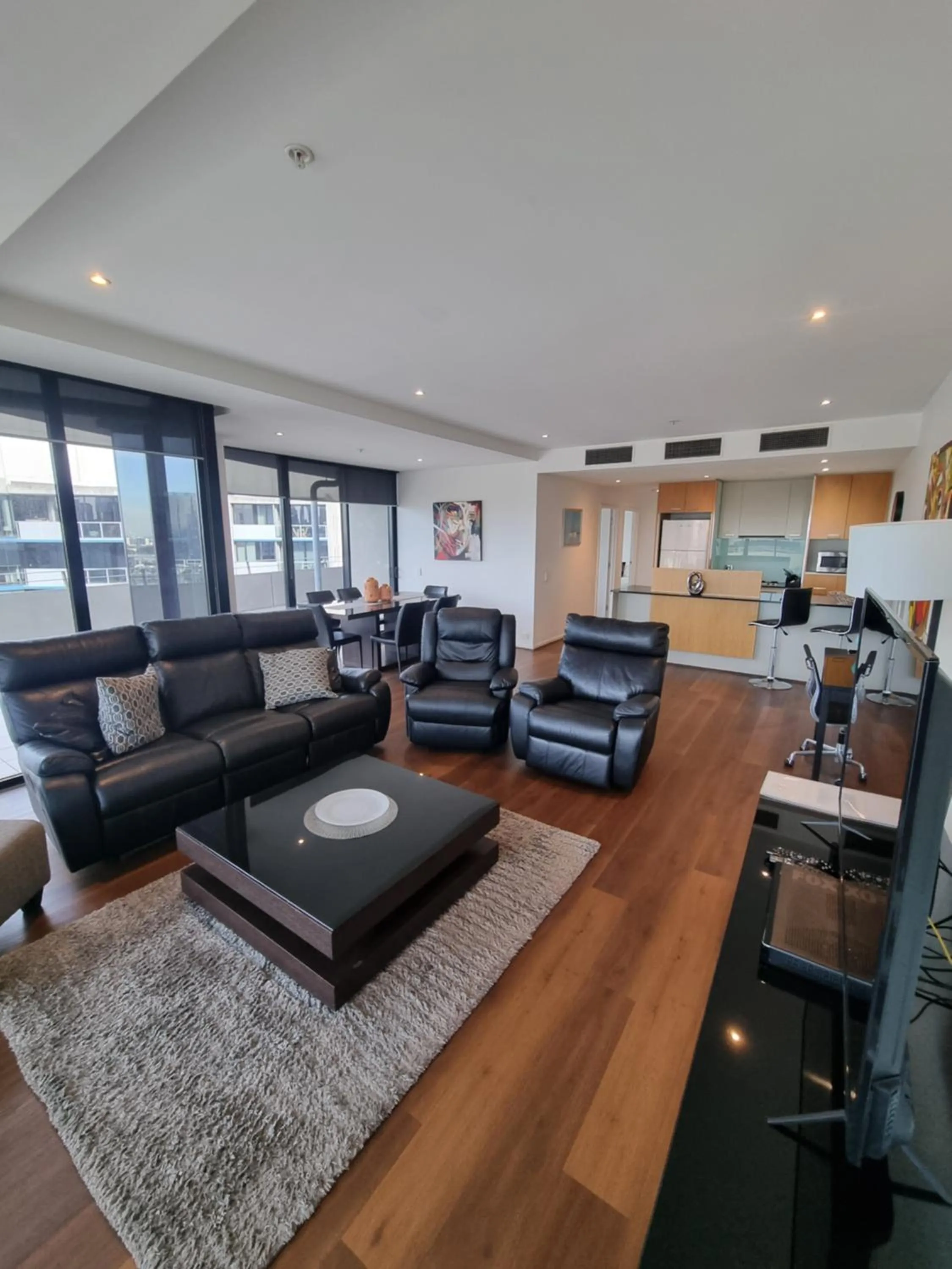 Kitchen or kitchenette in Accent Accommodation@Docklands