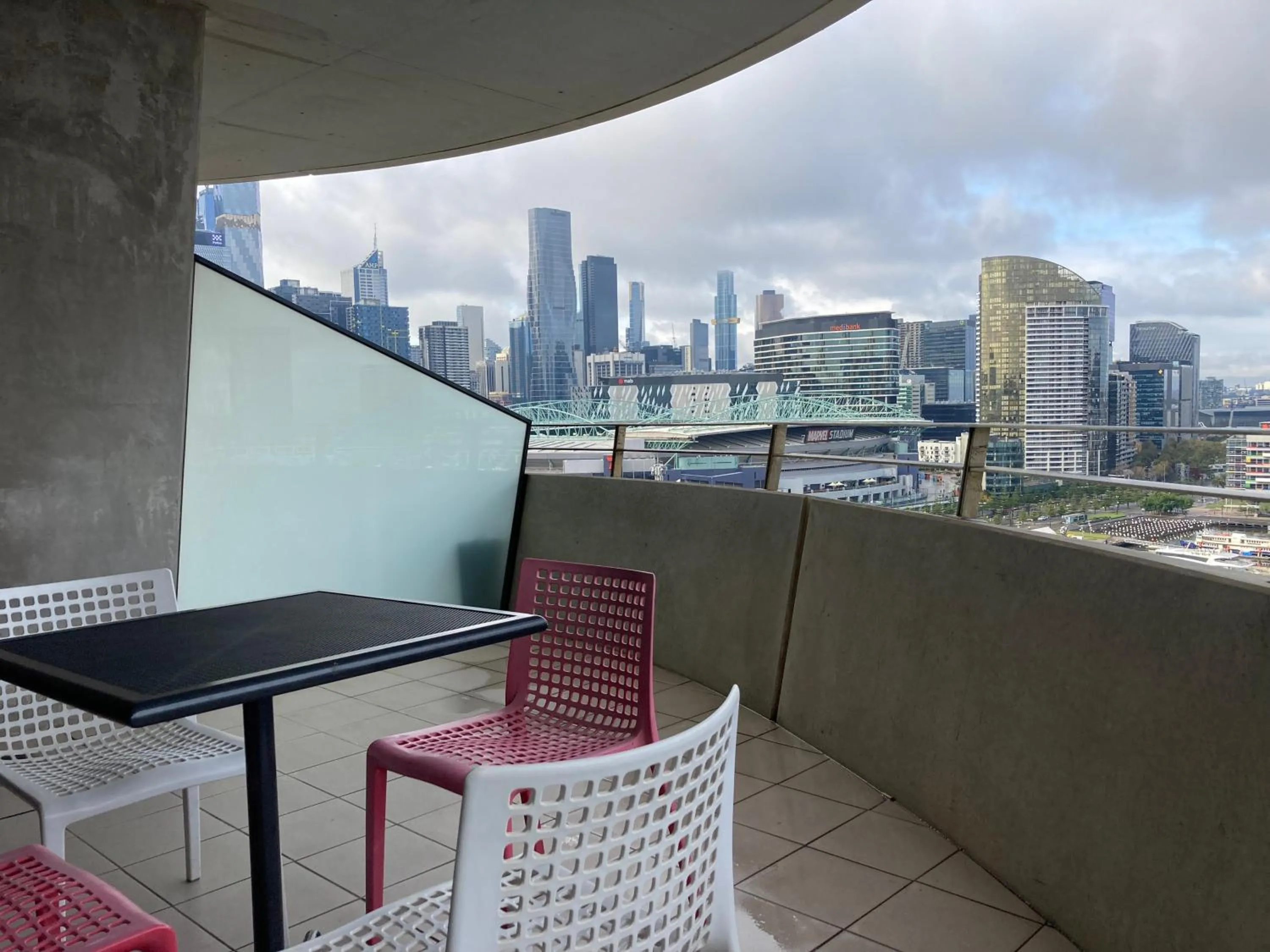 Balcony/Terrace in Accent Accommodation@Docklands
