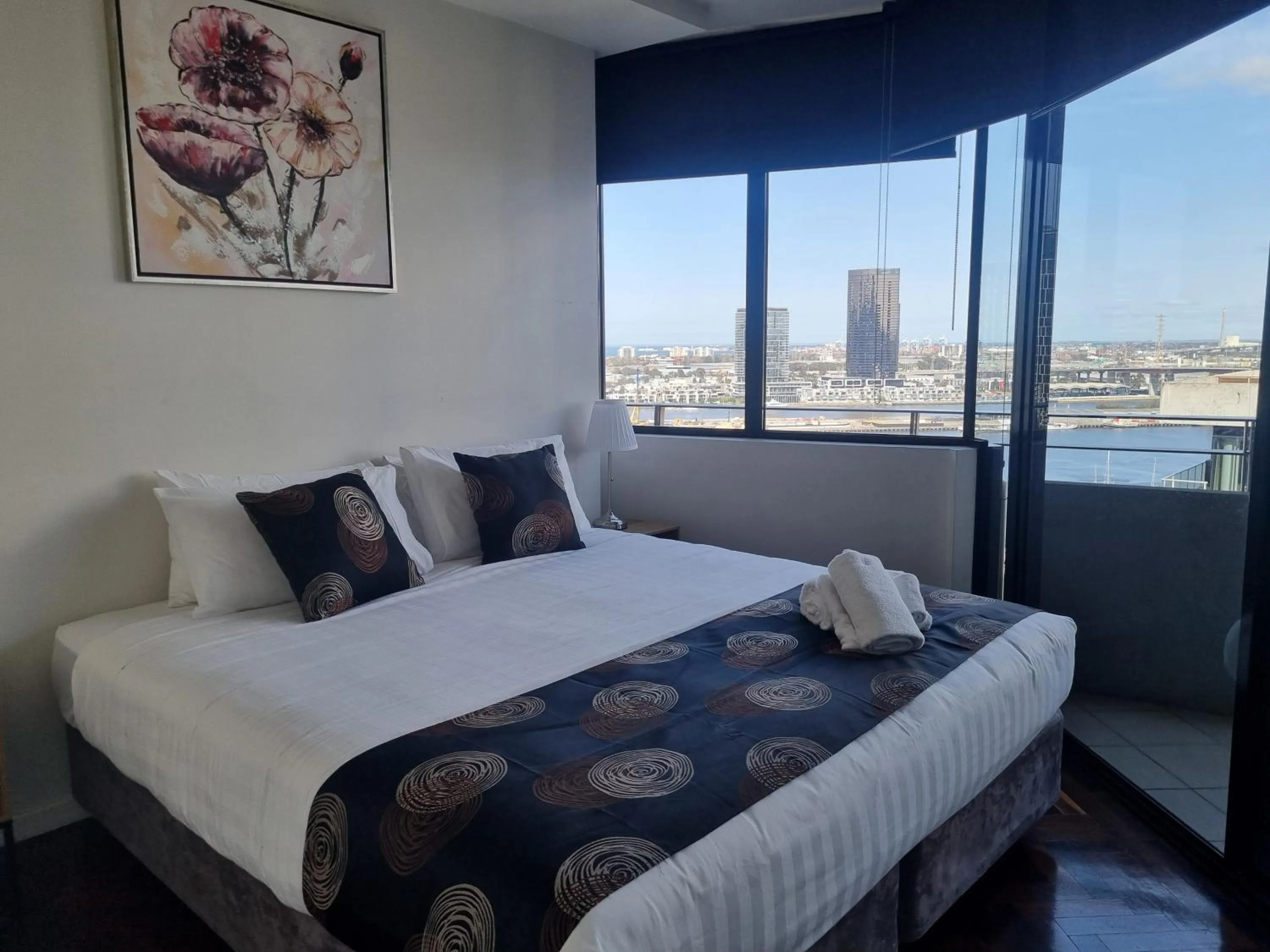 Bedroom, Bed in Accent Accommodation@Docklands