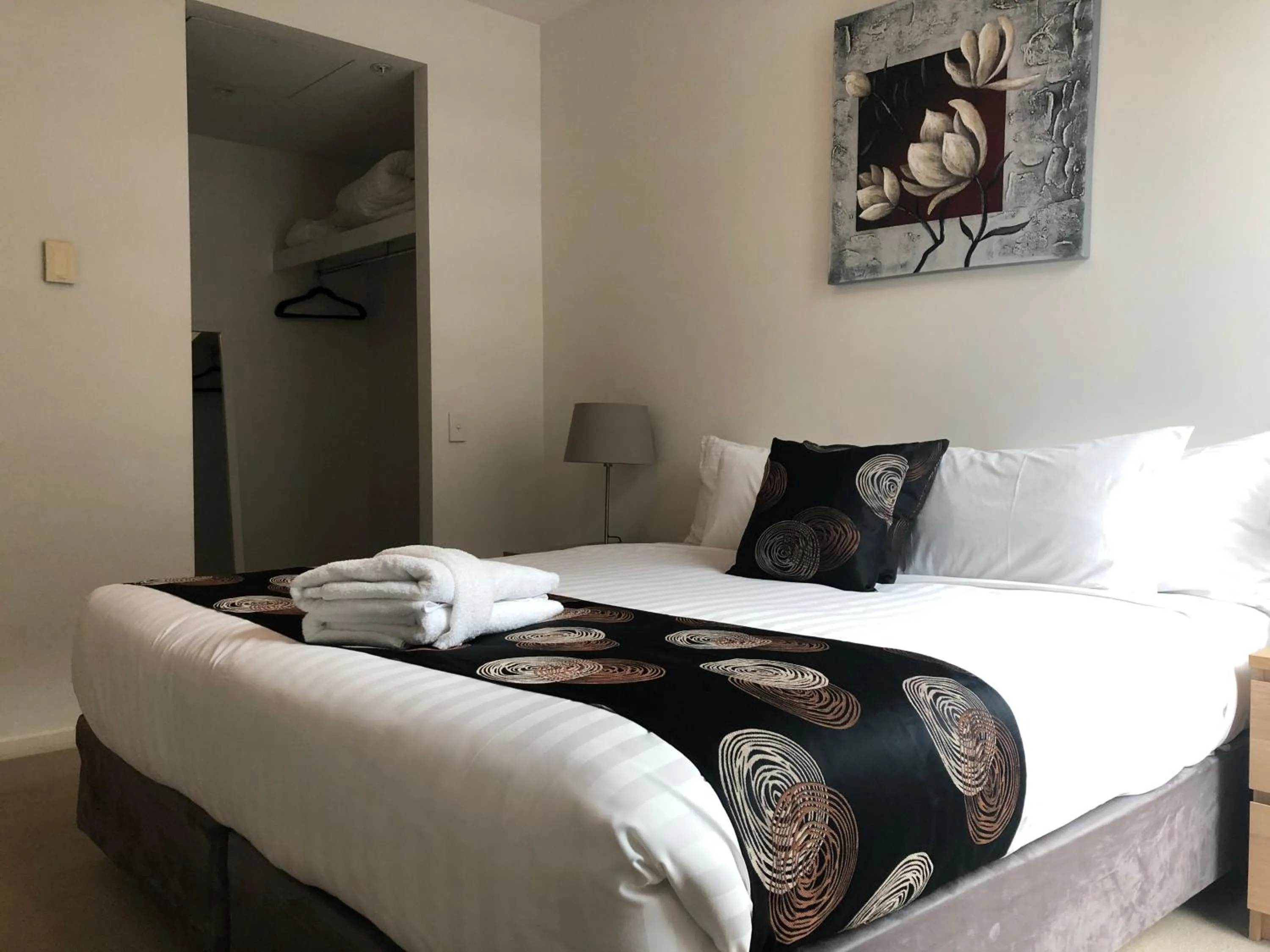 Bedroom, Bed in Accent Accommodation@Docklands