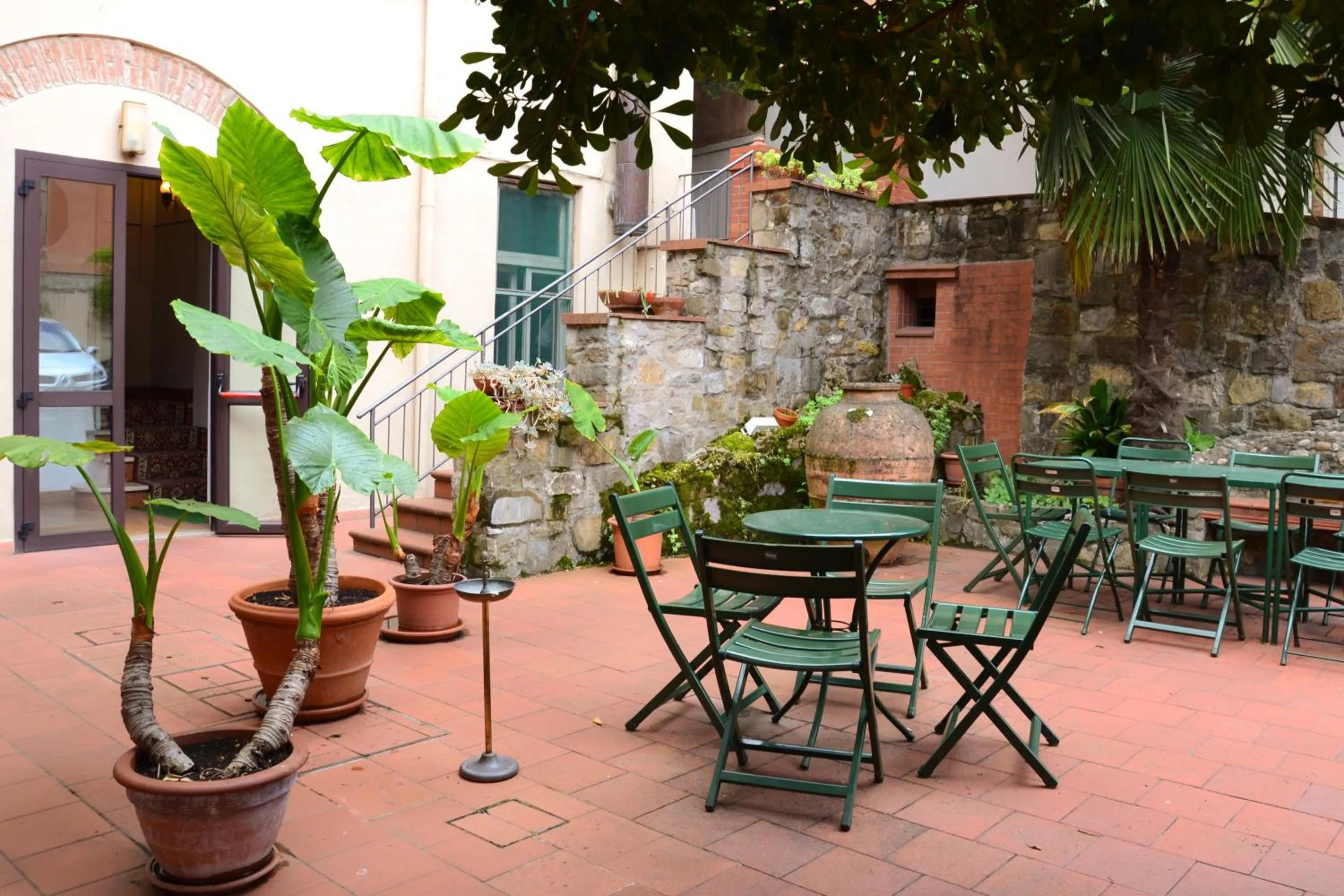 Garden in Hotel Arno Bellariva