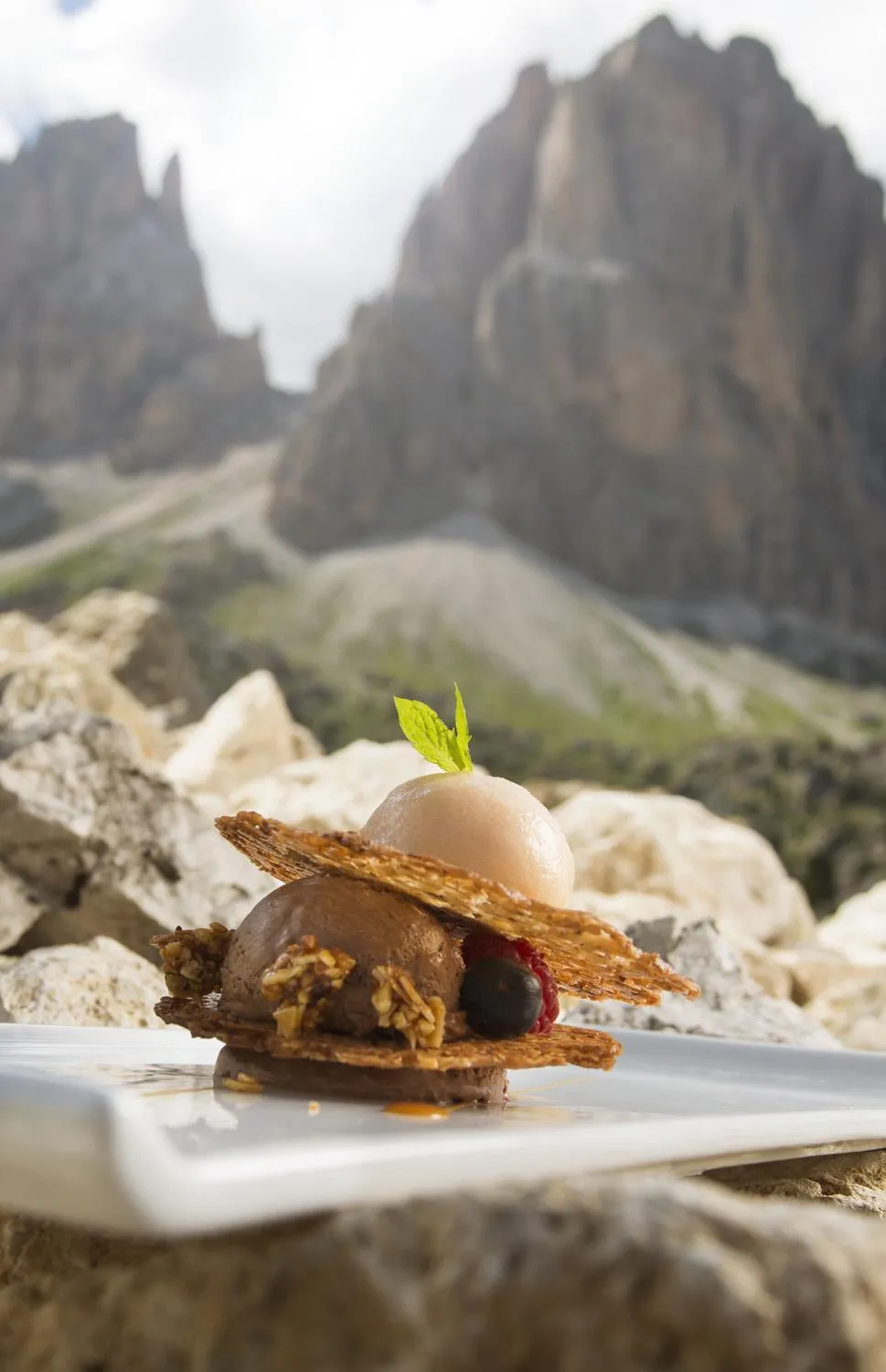 Food in Passo Sella Dolomiti Mountain Resort
