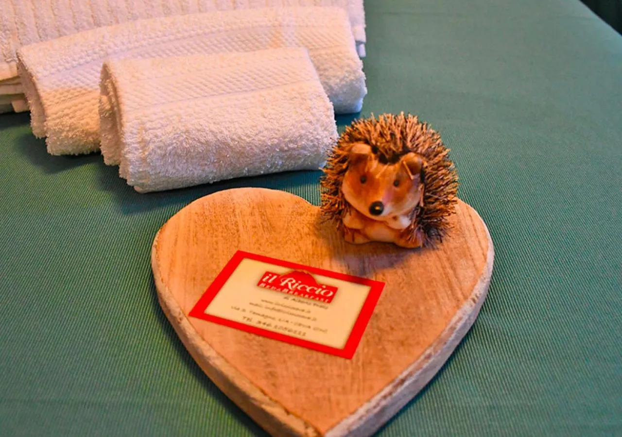 Bed in Bed And Breakfast Il Riccio