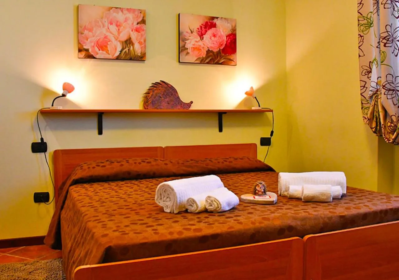 Bed in Bed And Breakfast Il Riccio
