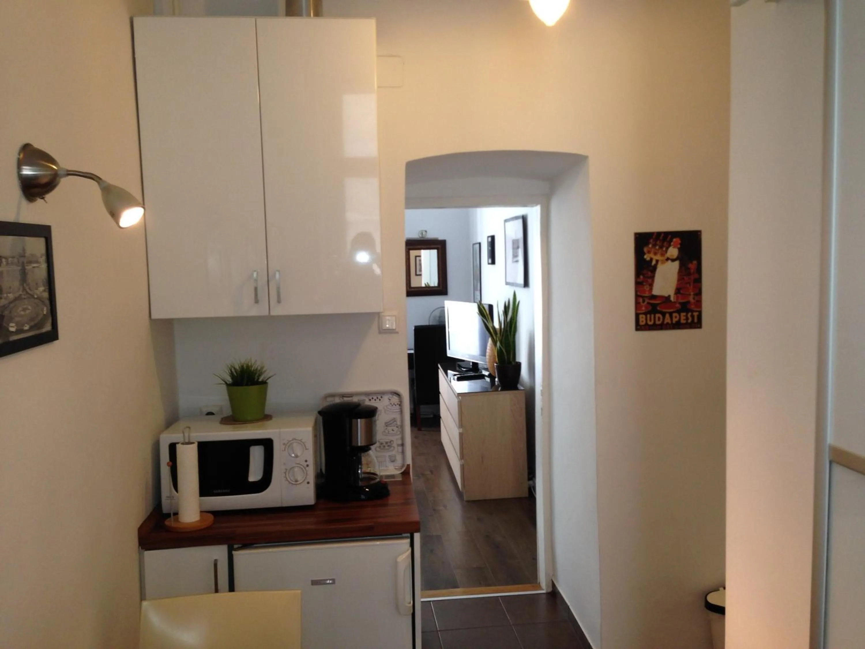 Kitchen or kitchenette in Private Apartment Centertown