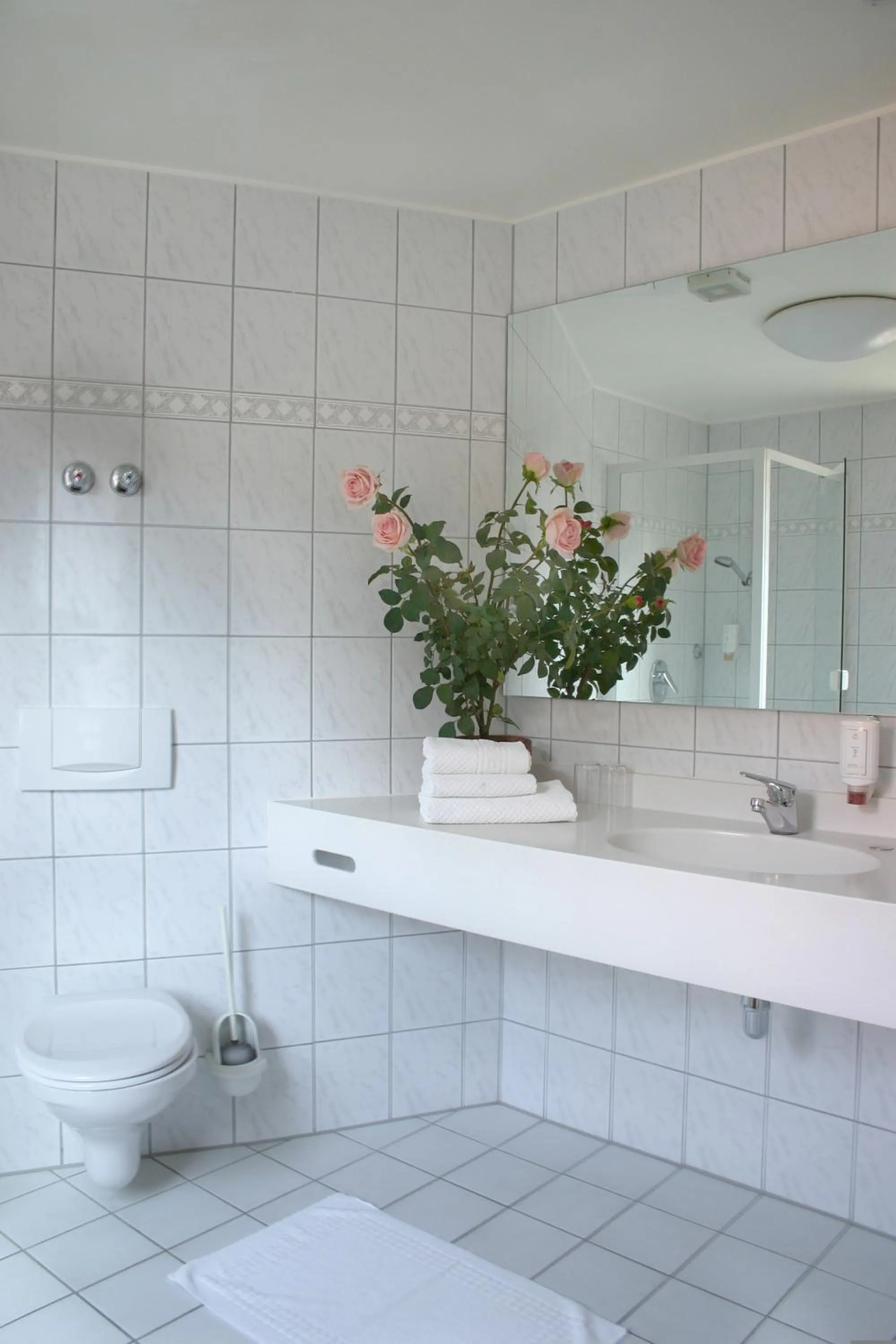 Bathroom in Weinhotel Rose