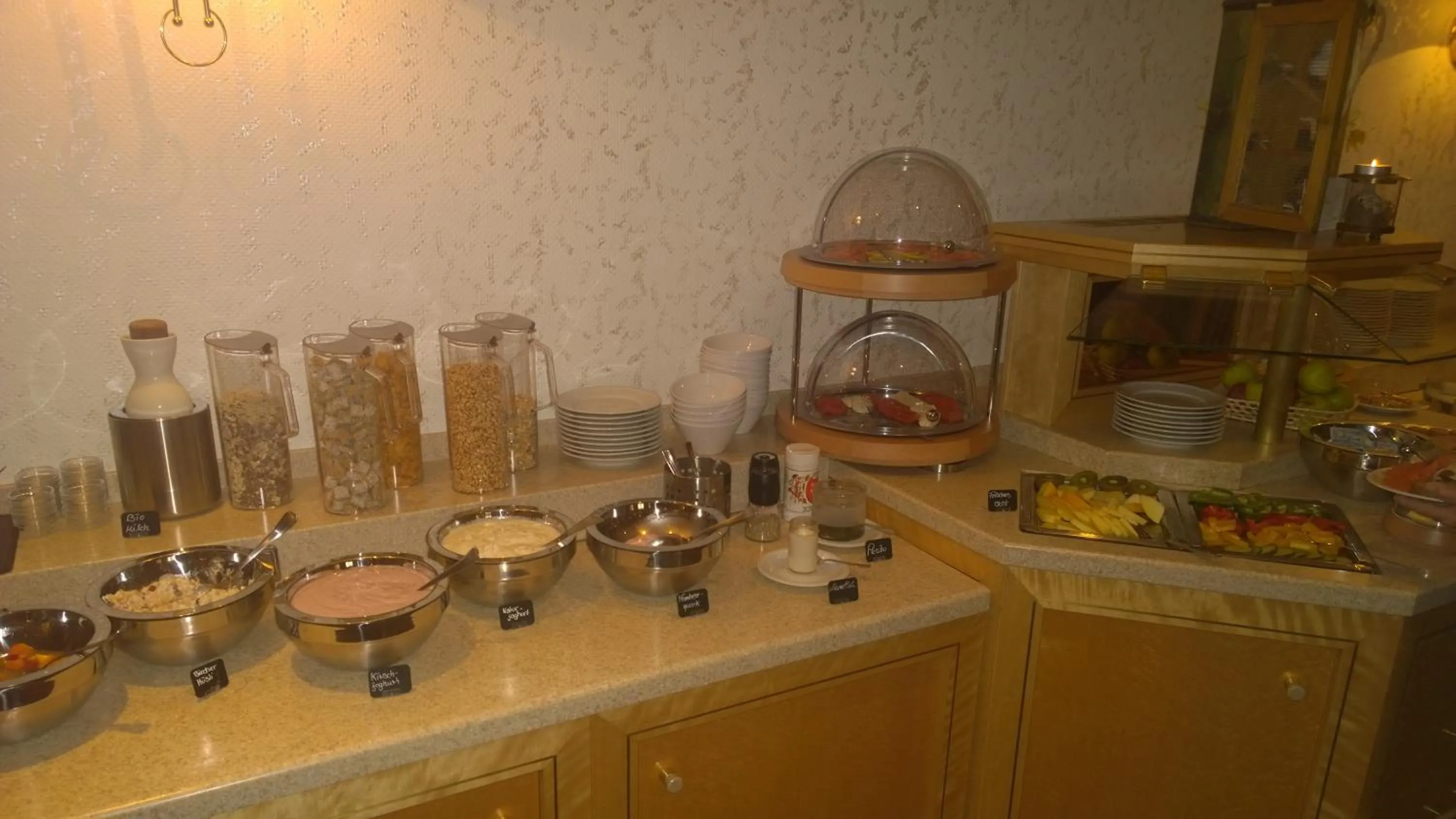 Breakfast in Weinhotel Rose