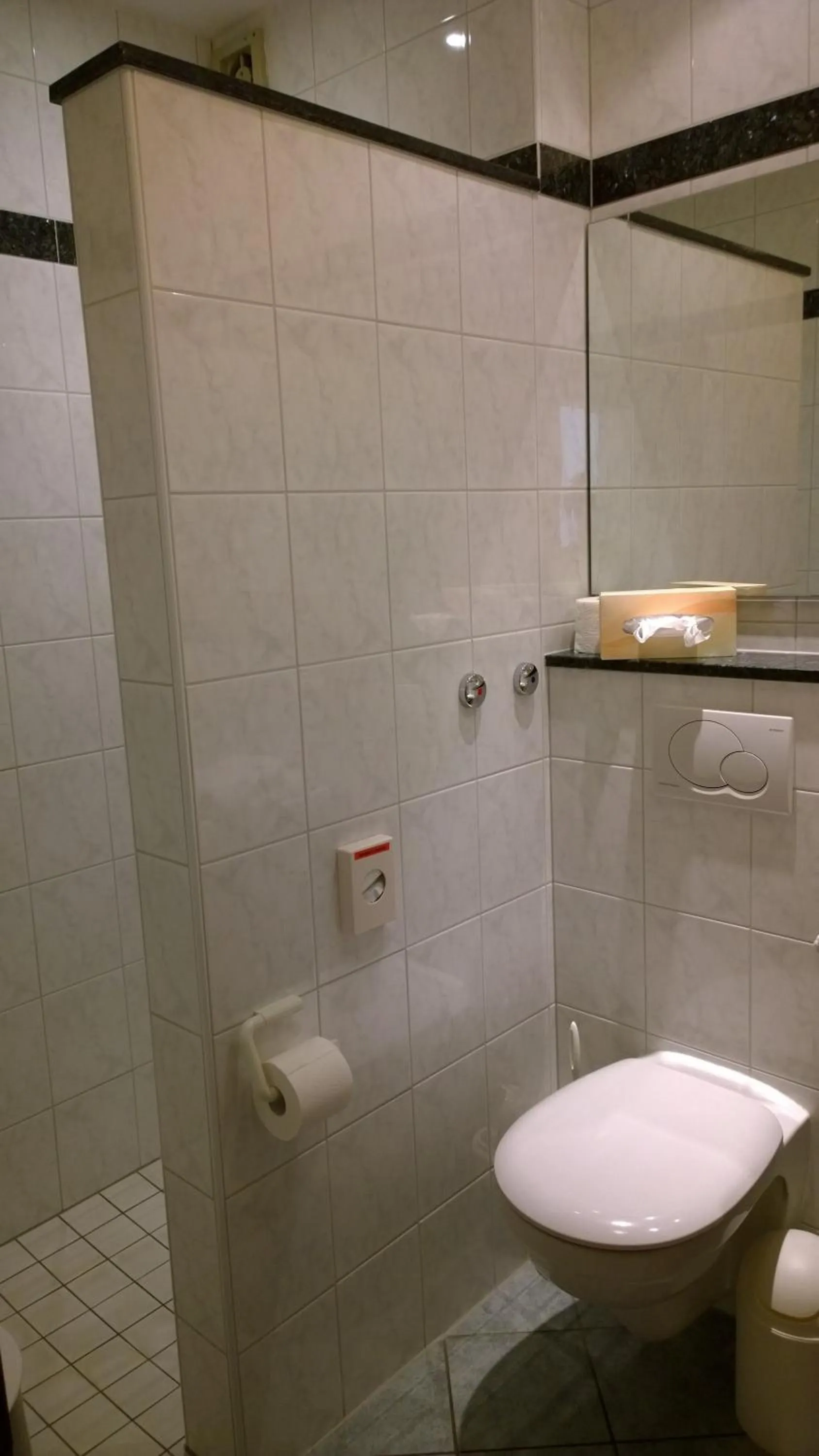 Toilet in Weinhotel Rose