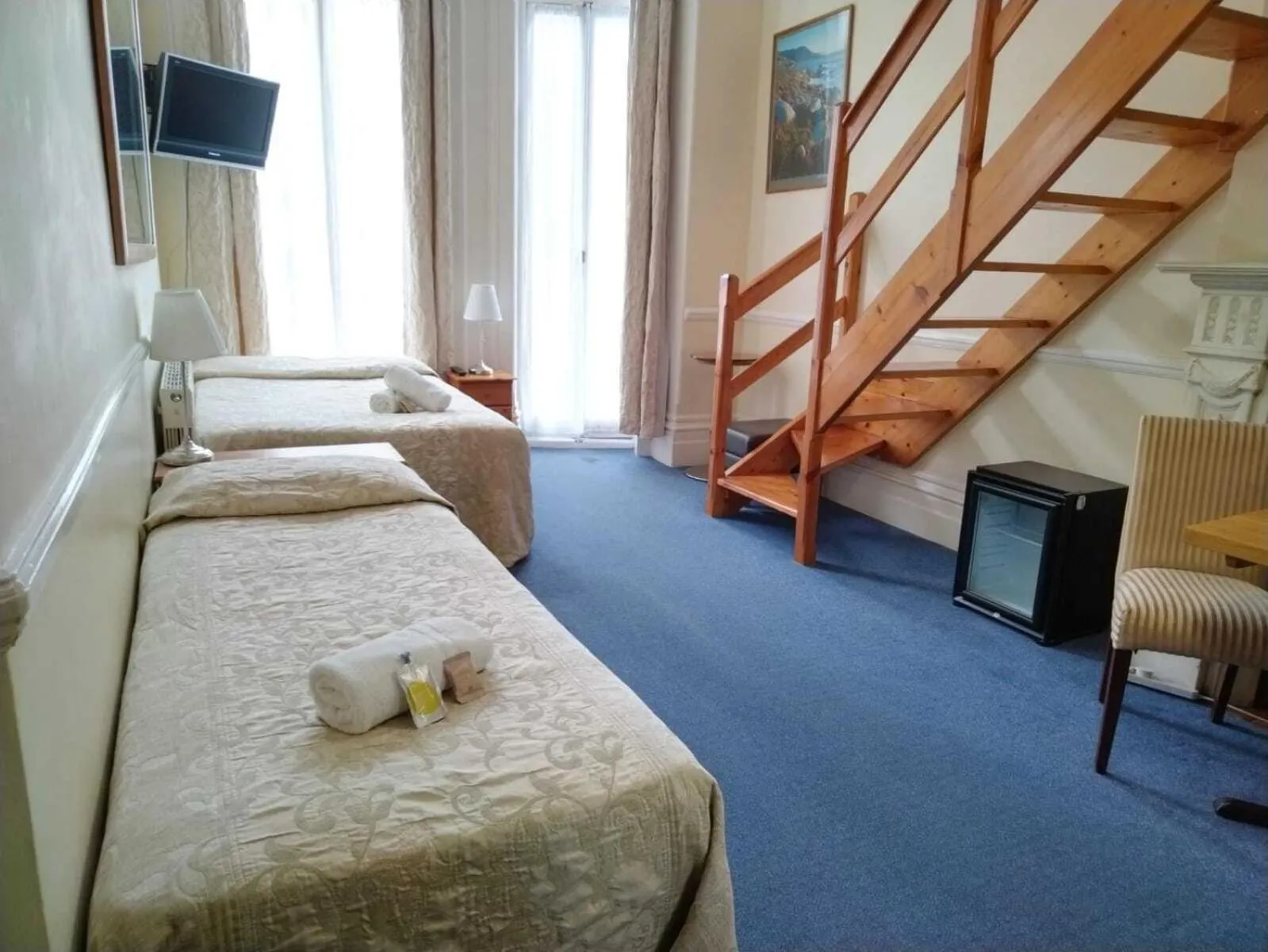 Bedroom, Bed in St Simeon