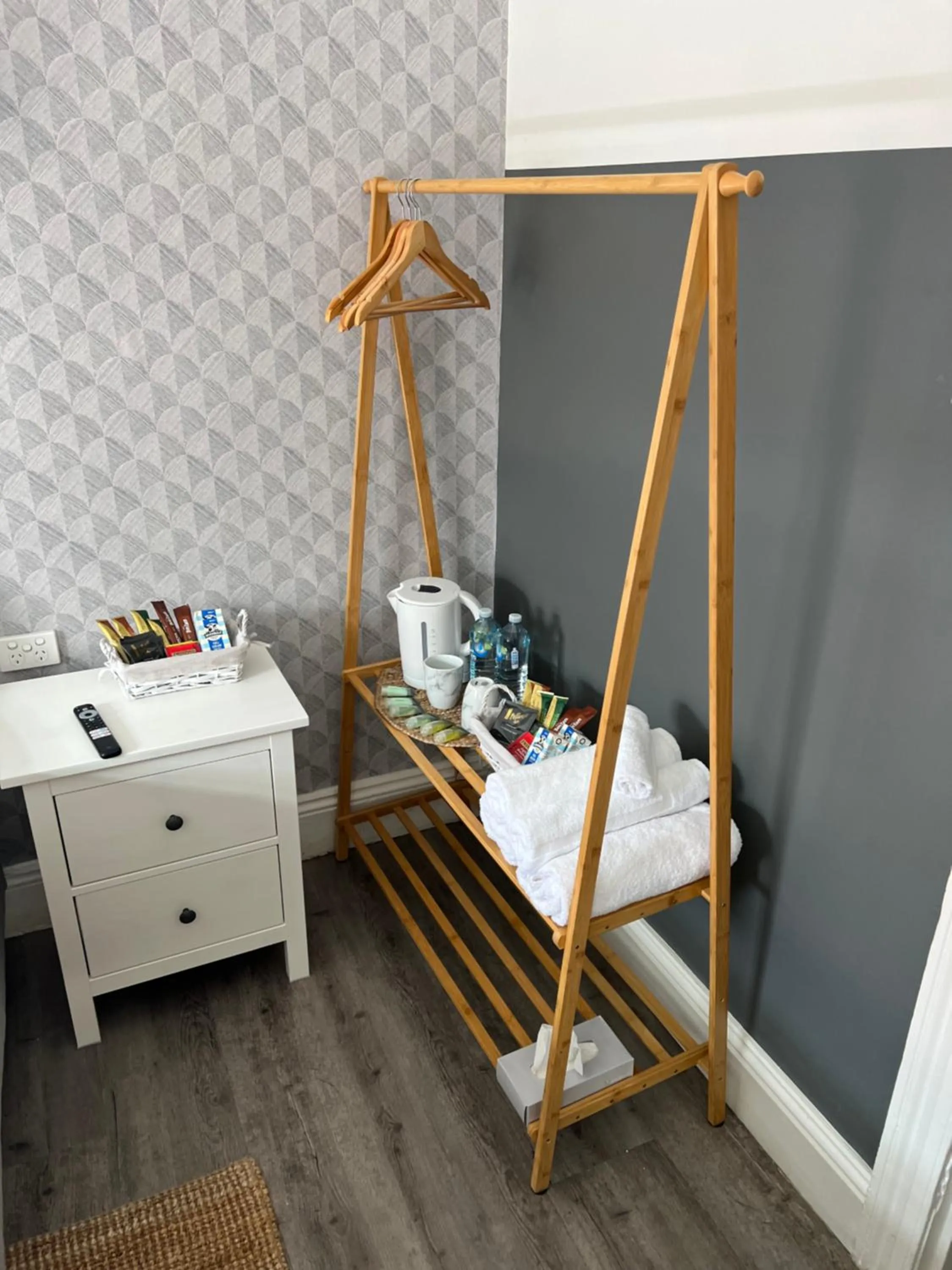 wardrobe in Native Rose Hotel