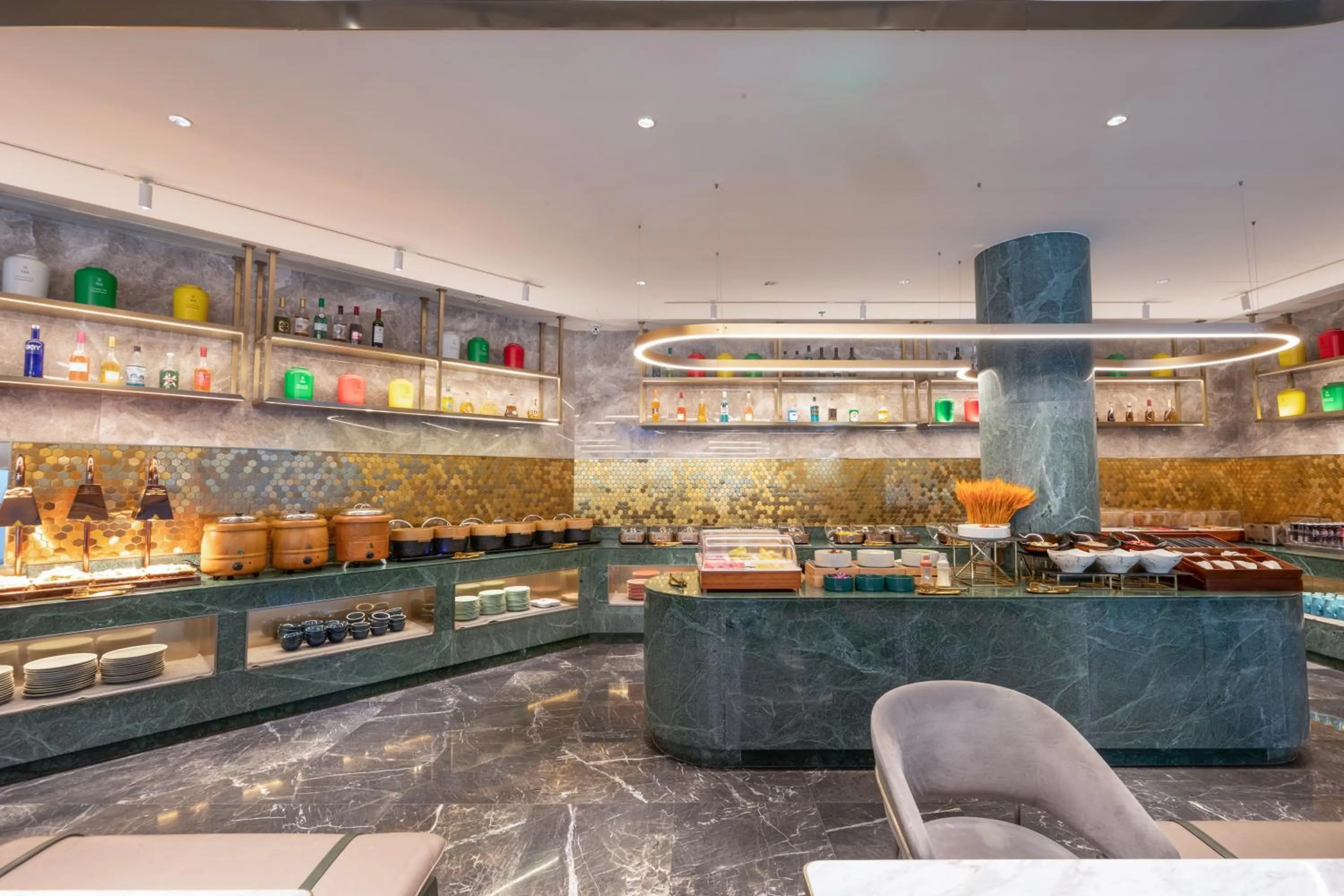 Restaurant/places to eat in Zhangjiagang Pedestrian Street Manxin Hotel