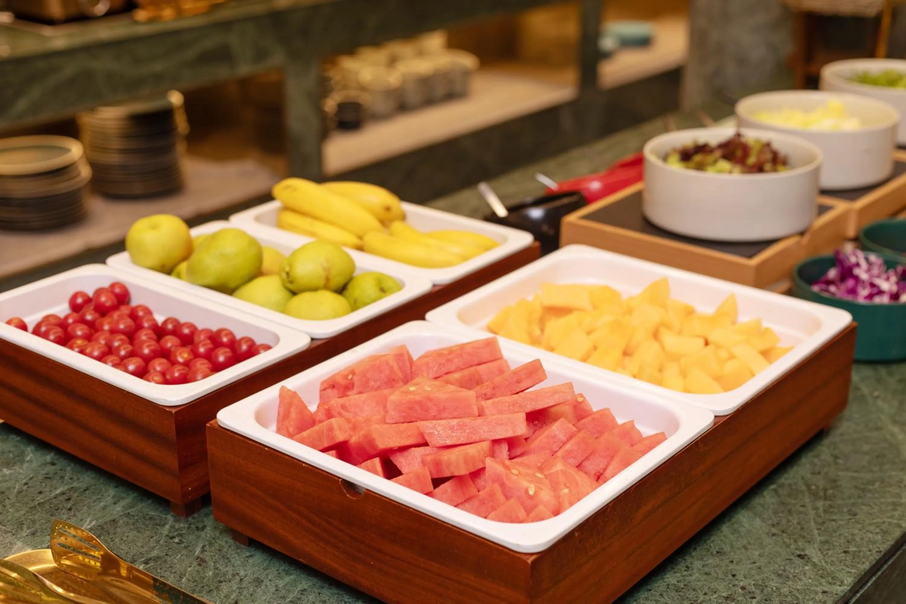 Breakfast in Zhangjiagang Pedestrian Street Manxin Hotel