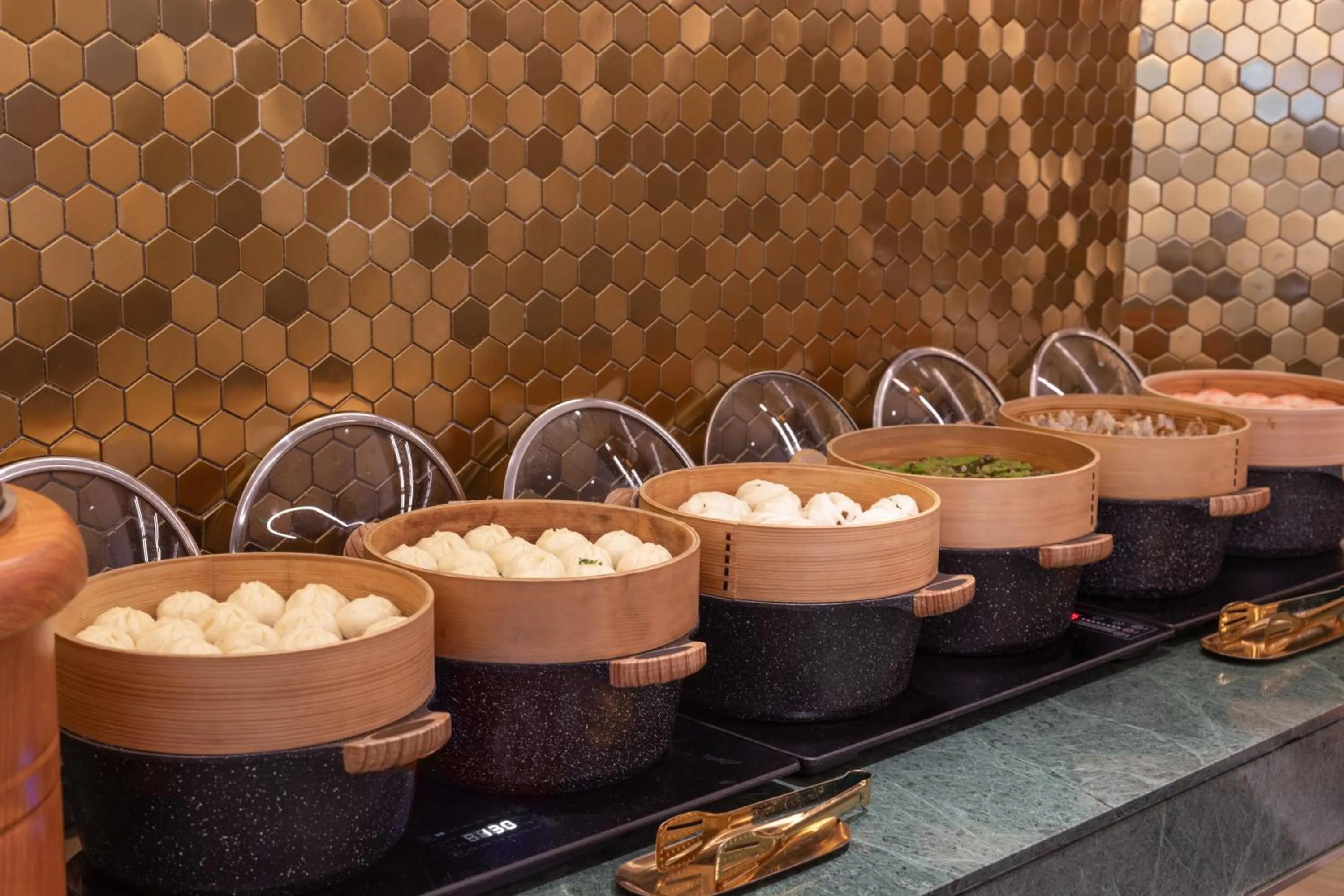 Breakfast in Zhangjiagang Pedestrian Street Manxin Hotel