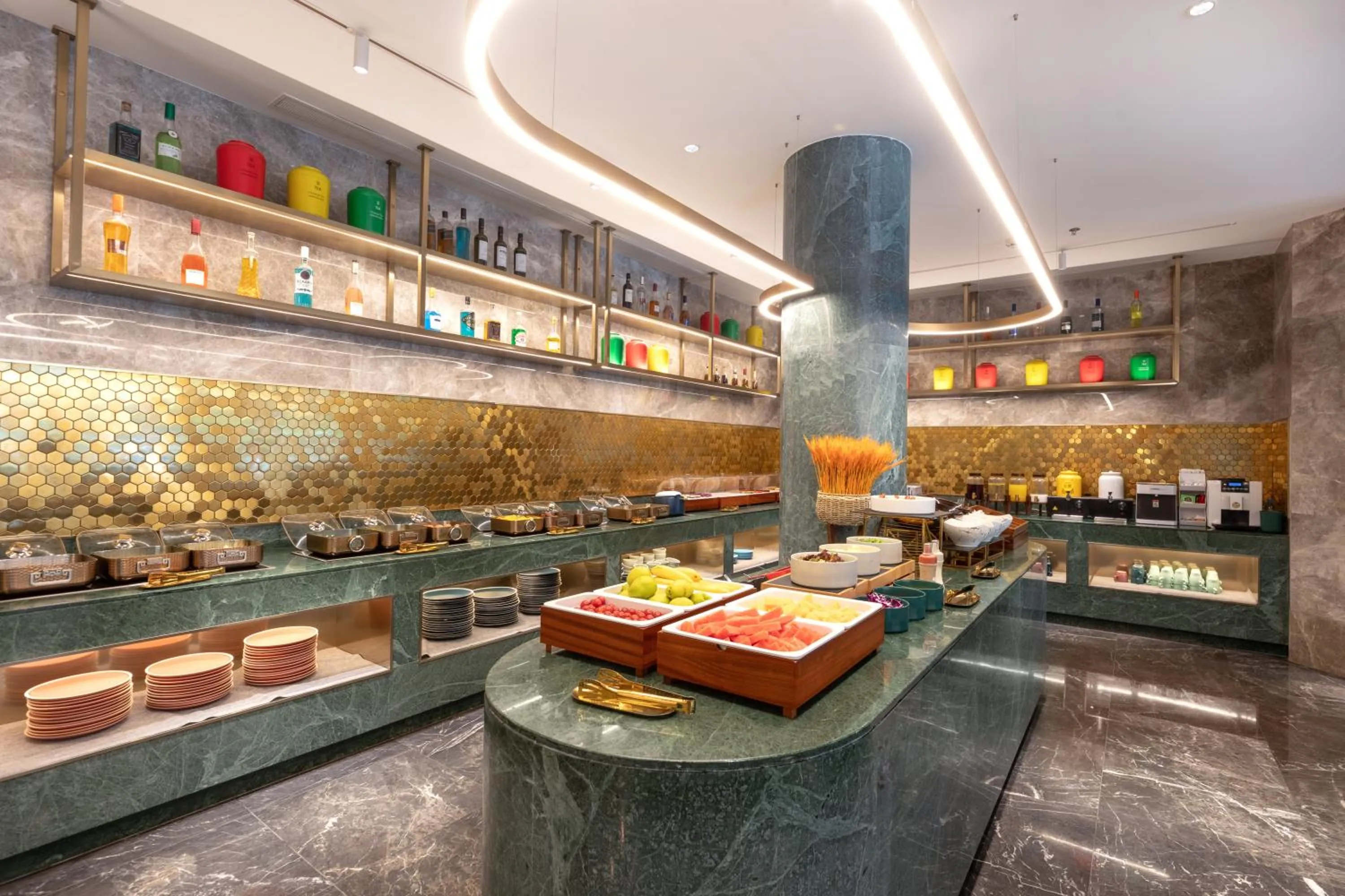 Restaurant/places to eat in Zhangjiagang Pedestrian Street Manxin Hotel