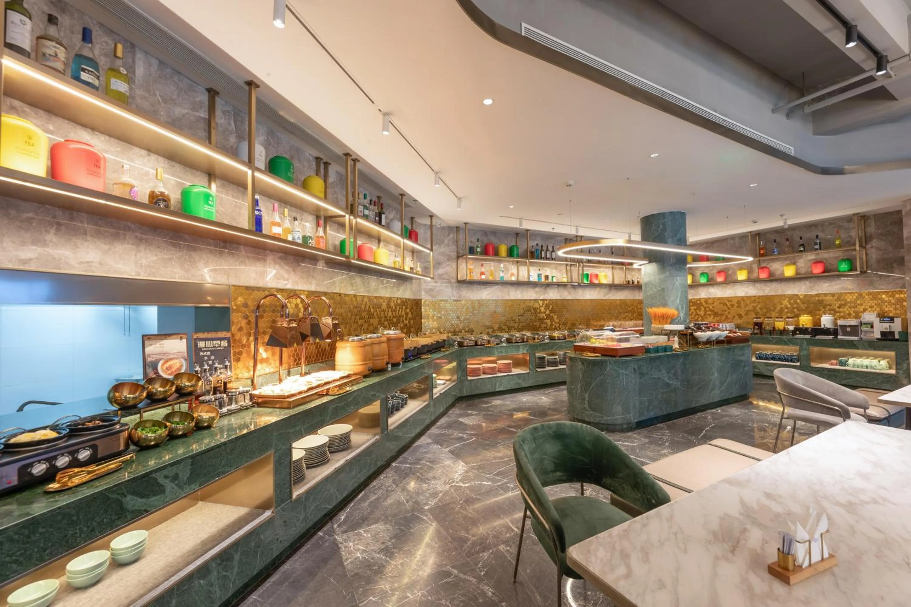 Restaurant/places to eat in Zhangjiagang Pedestrian Street Manxin Hotel