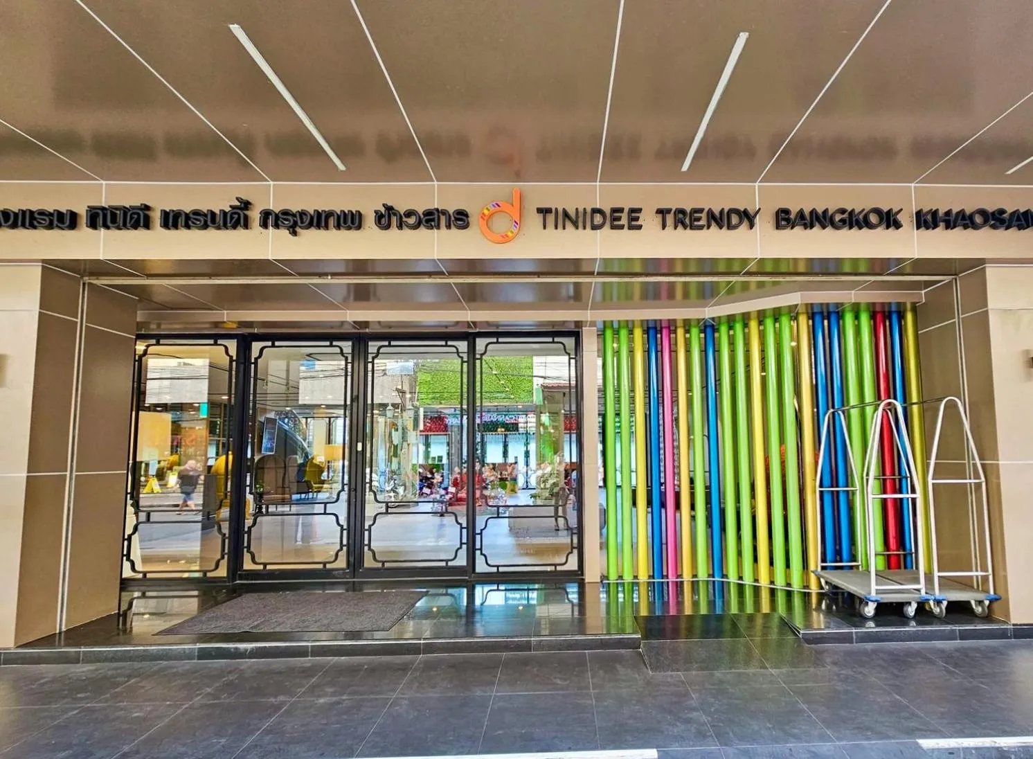 Property building in Tinidee Trendy Bangkok Khaosan