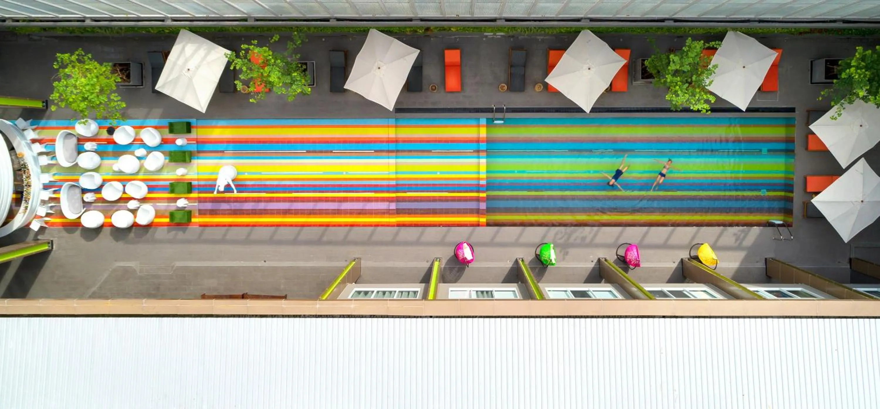 Swimming pool in Tinidee Trendy Bangkok Khaosan