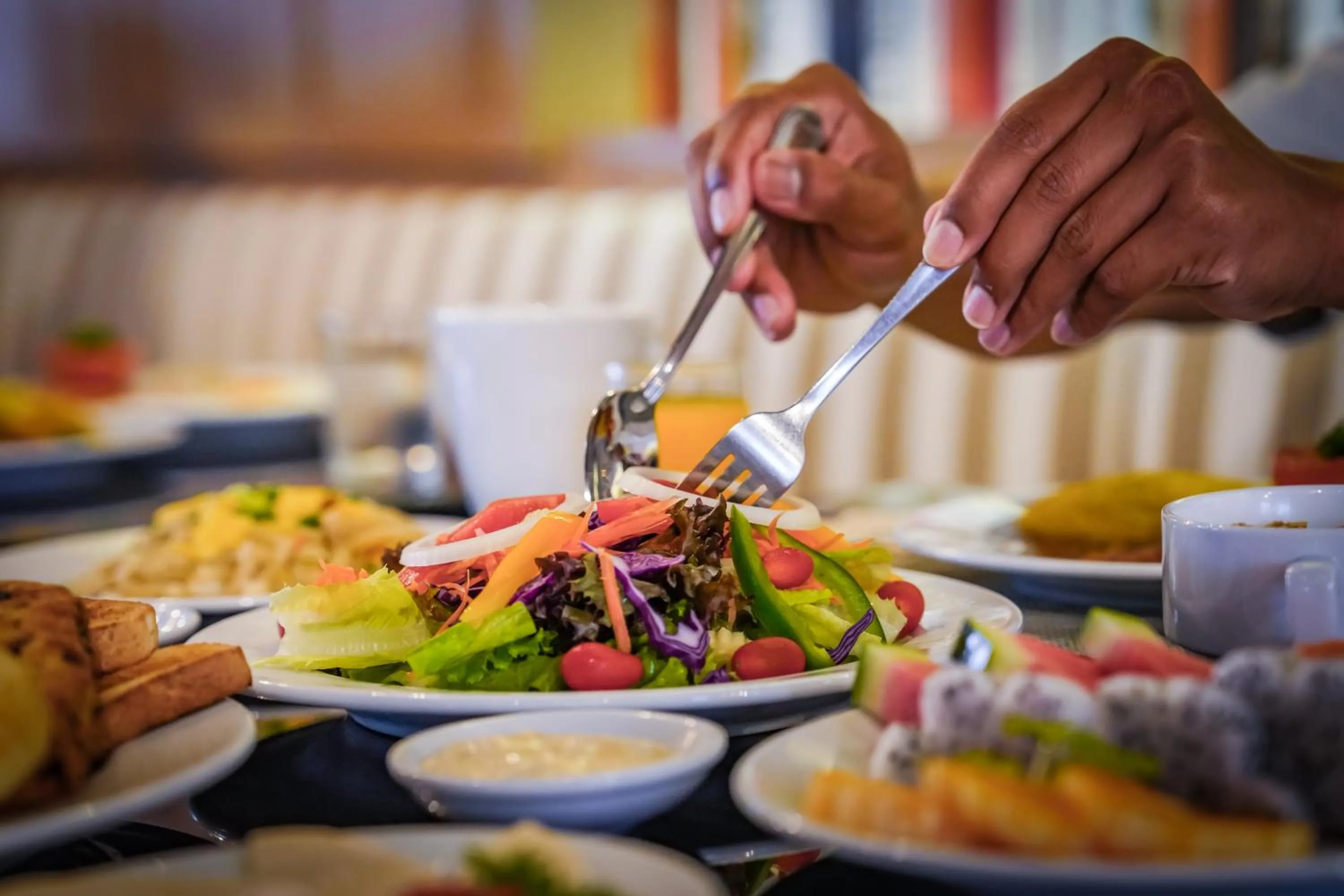 Food in Tinidee Trendy Bangkok Khaosan