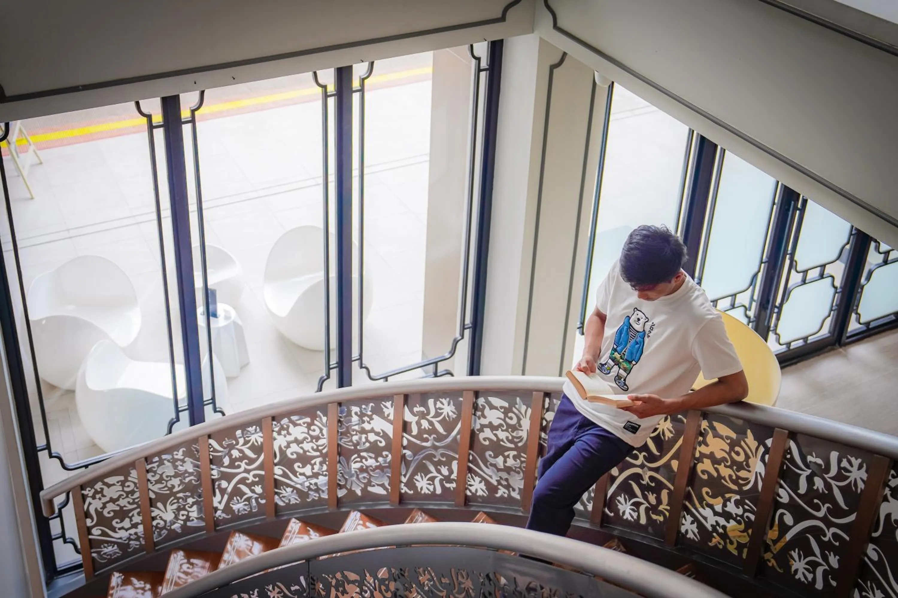 Pool view in Tinidee Trendy Bangkok Khaosan