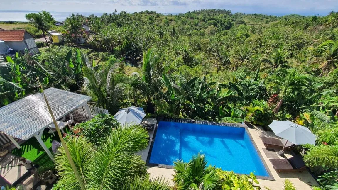 Mountain view in Kelingking Sunset Point Hotel & Spa