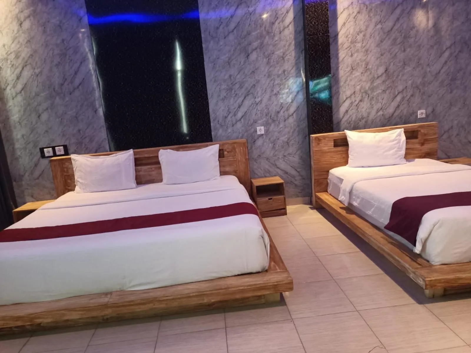 Bed in Kelingking Sunset Point Hotel & Spa