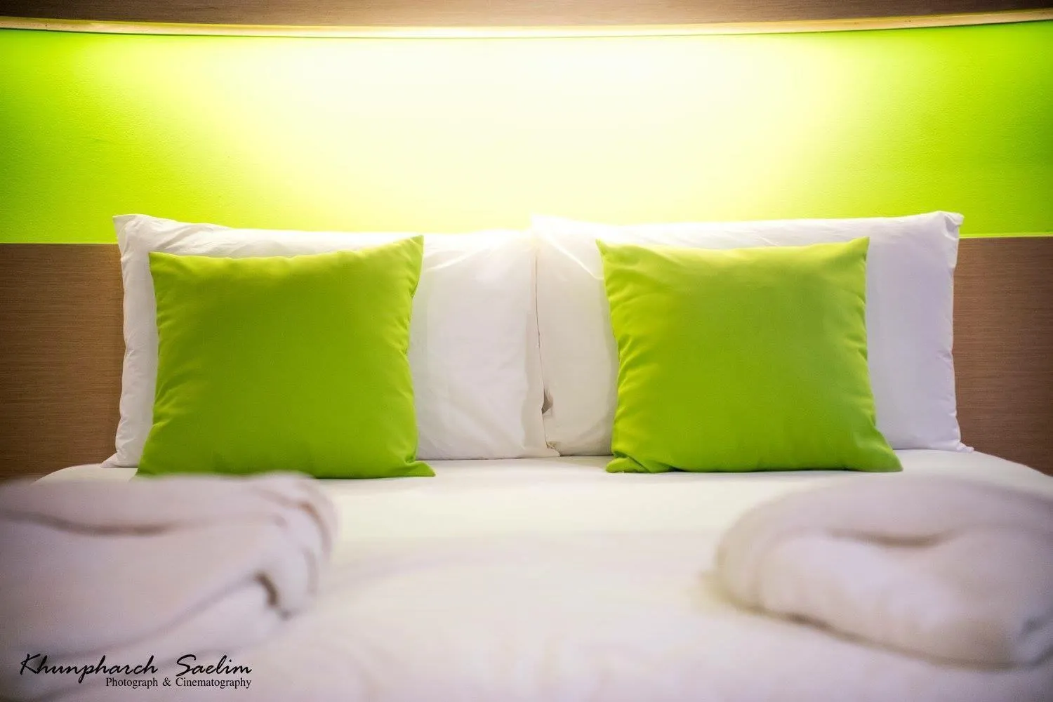 Bed in The Lephant Hotel