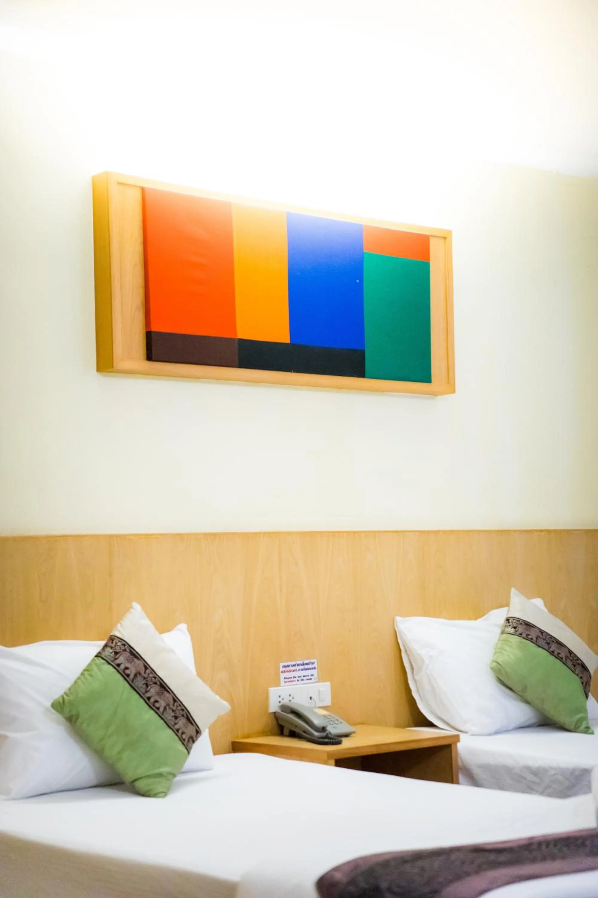 Decorative detail, Bed in The Lephant Hotel