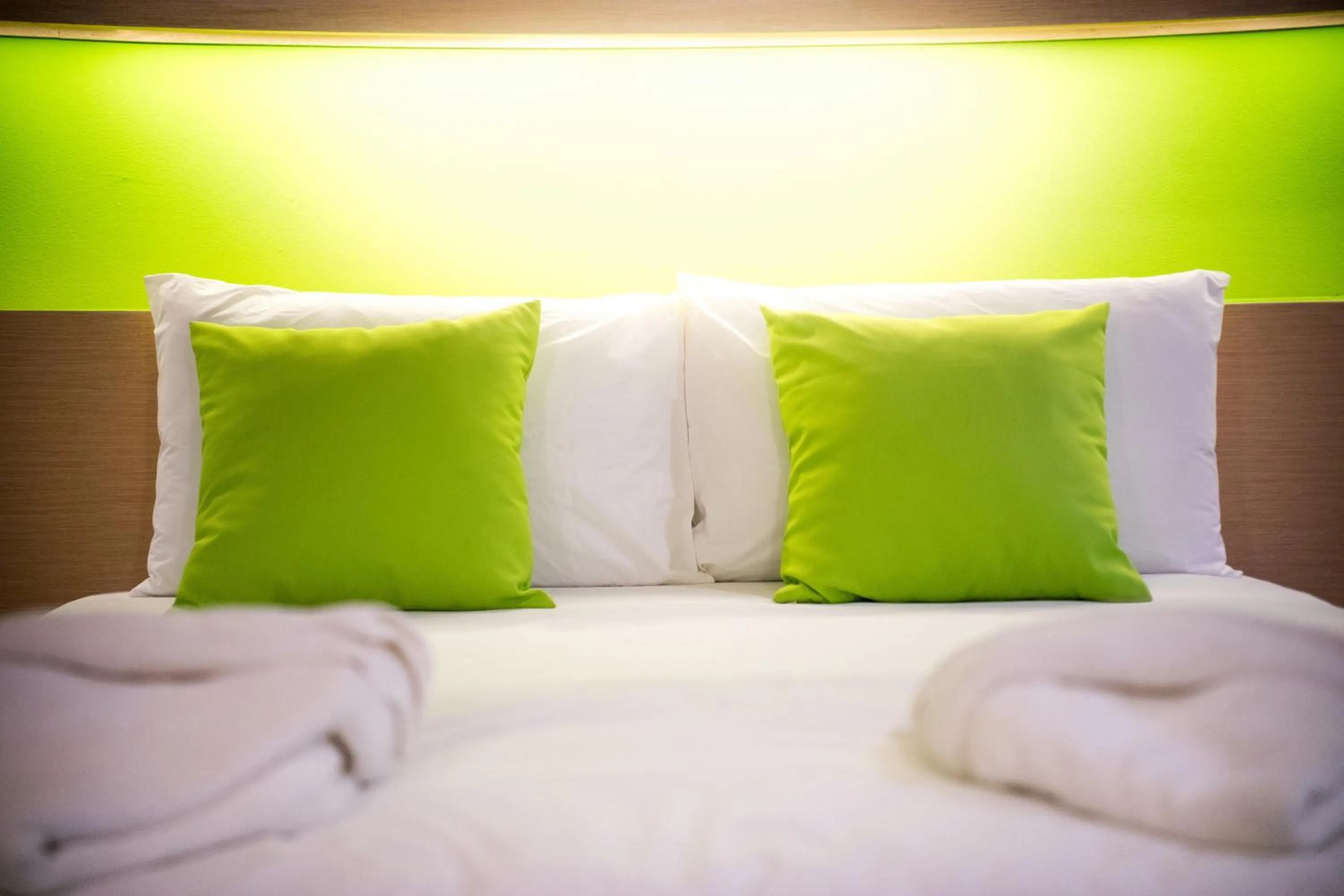 Bed in The Lephant Hotel