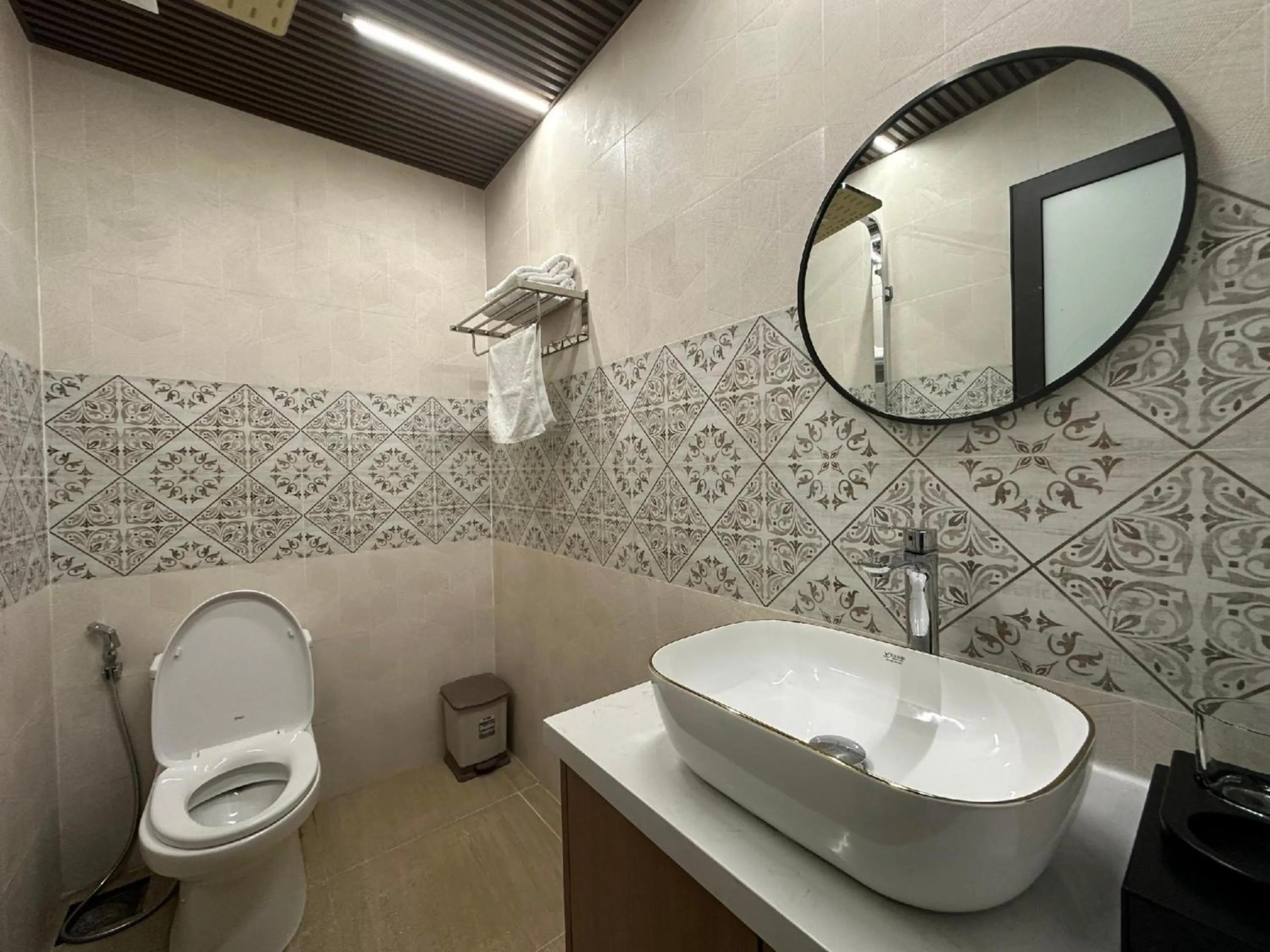 Bathroom in Thien Han Phat Hotel