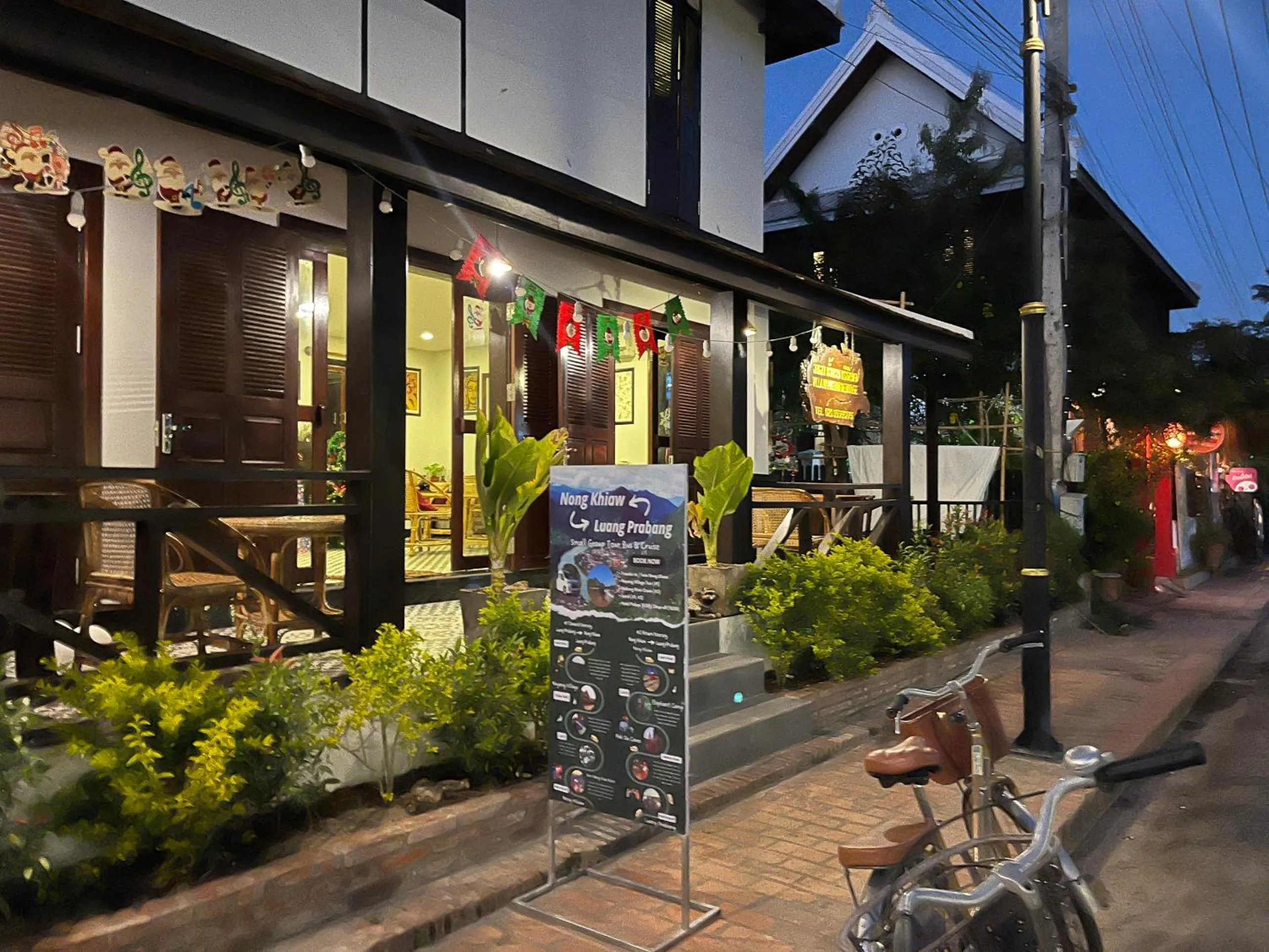 Night in Villa Namkhan Heritage