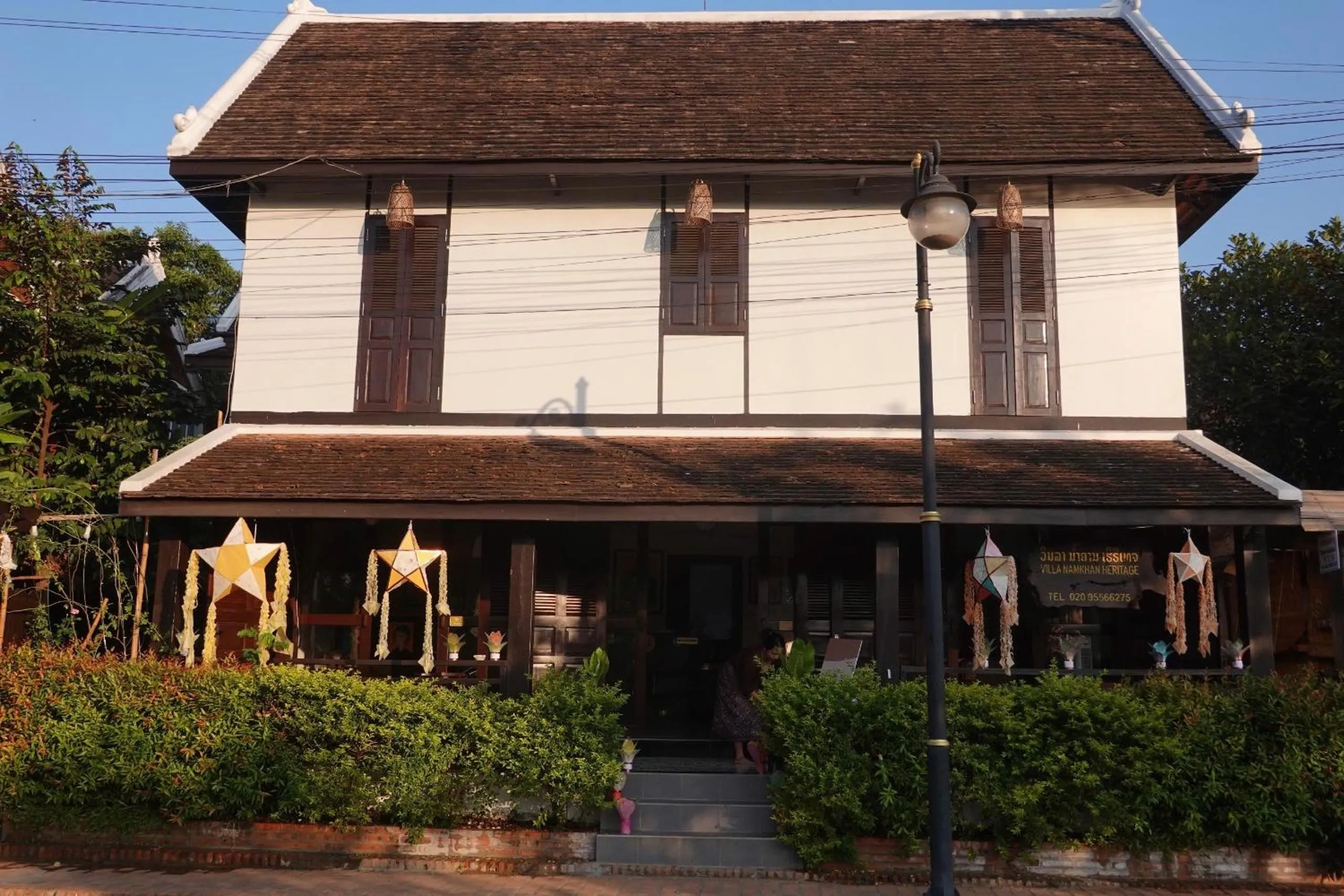 Property building in Villa Namkhan Heritage