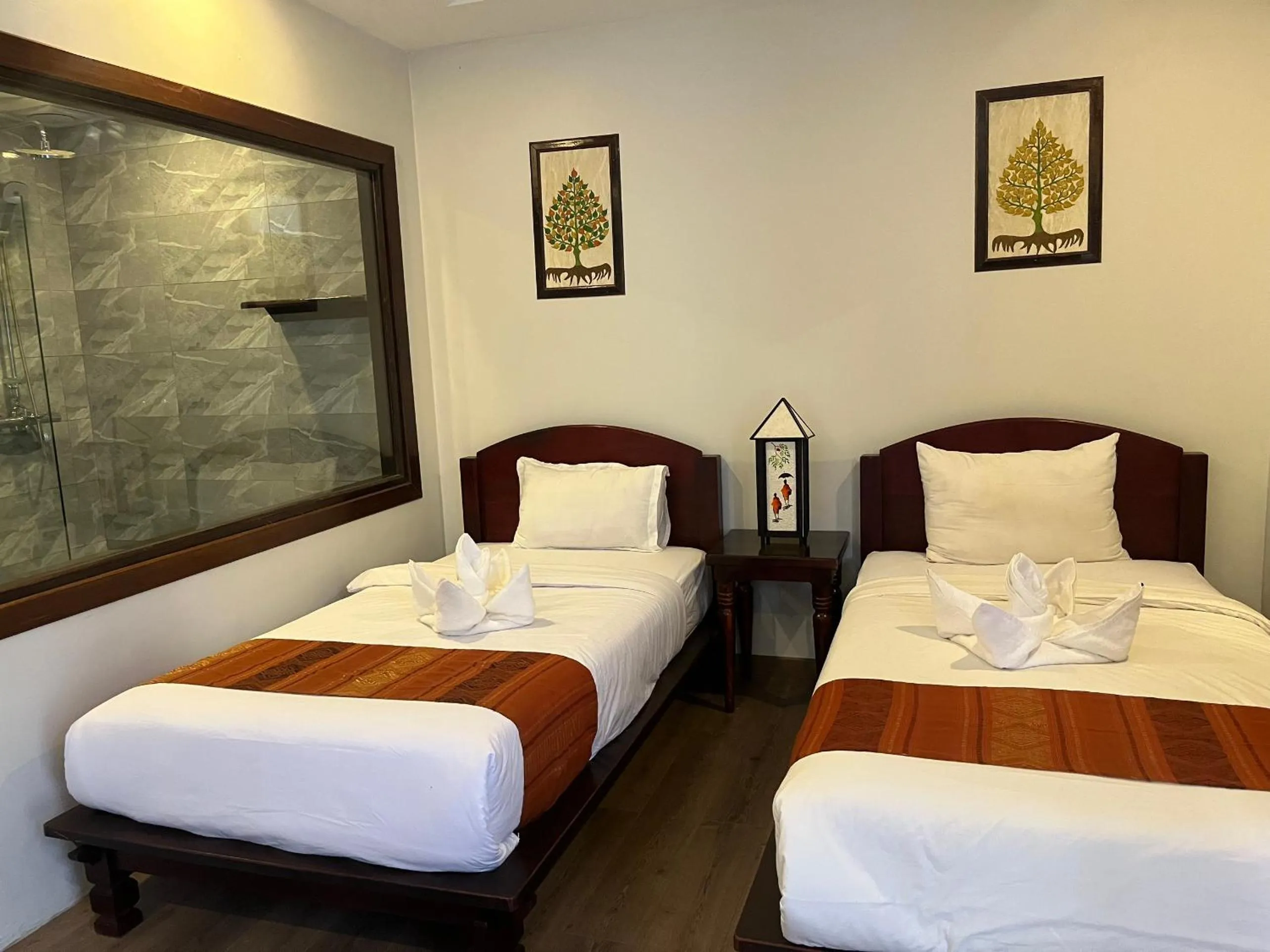 Bedroom in Villa Namkhan Heritage