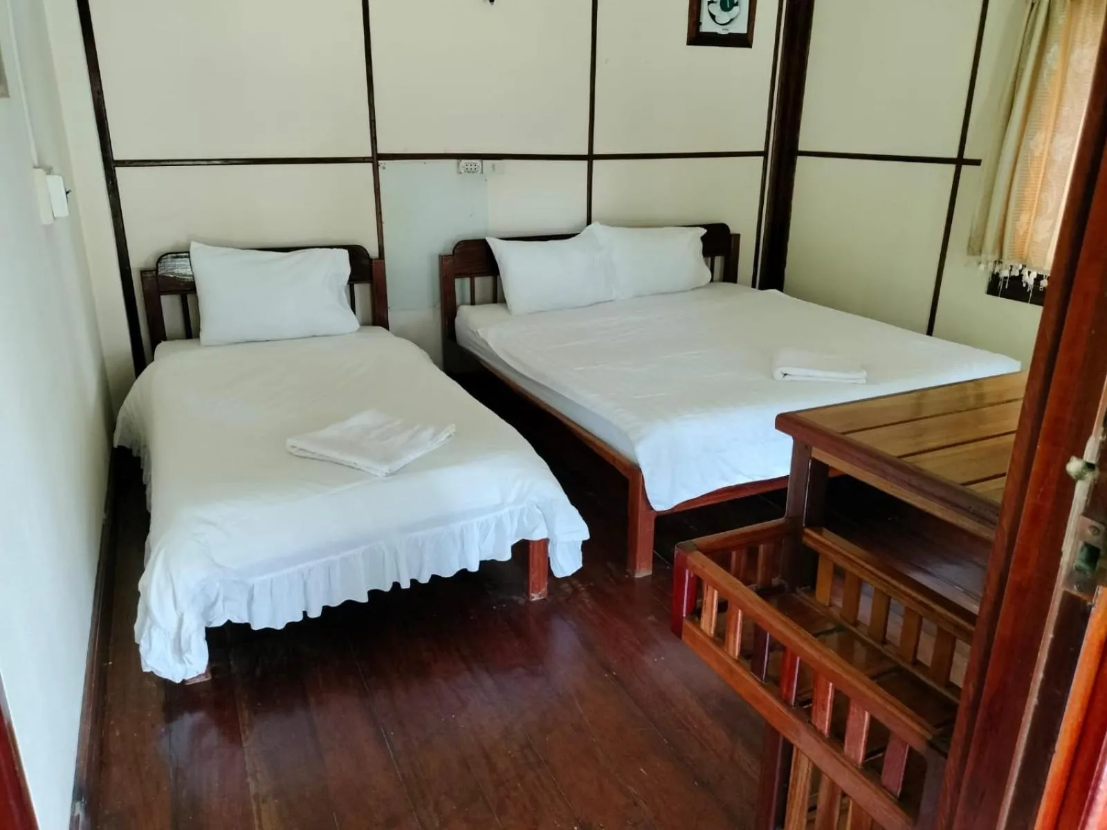 Bed in Bungalows Le Jardin VANGVIENG