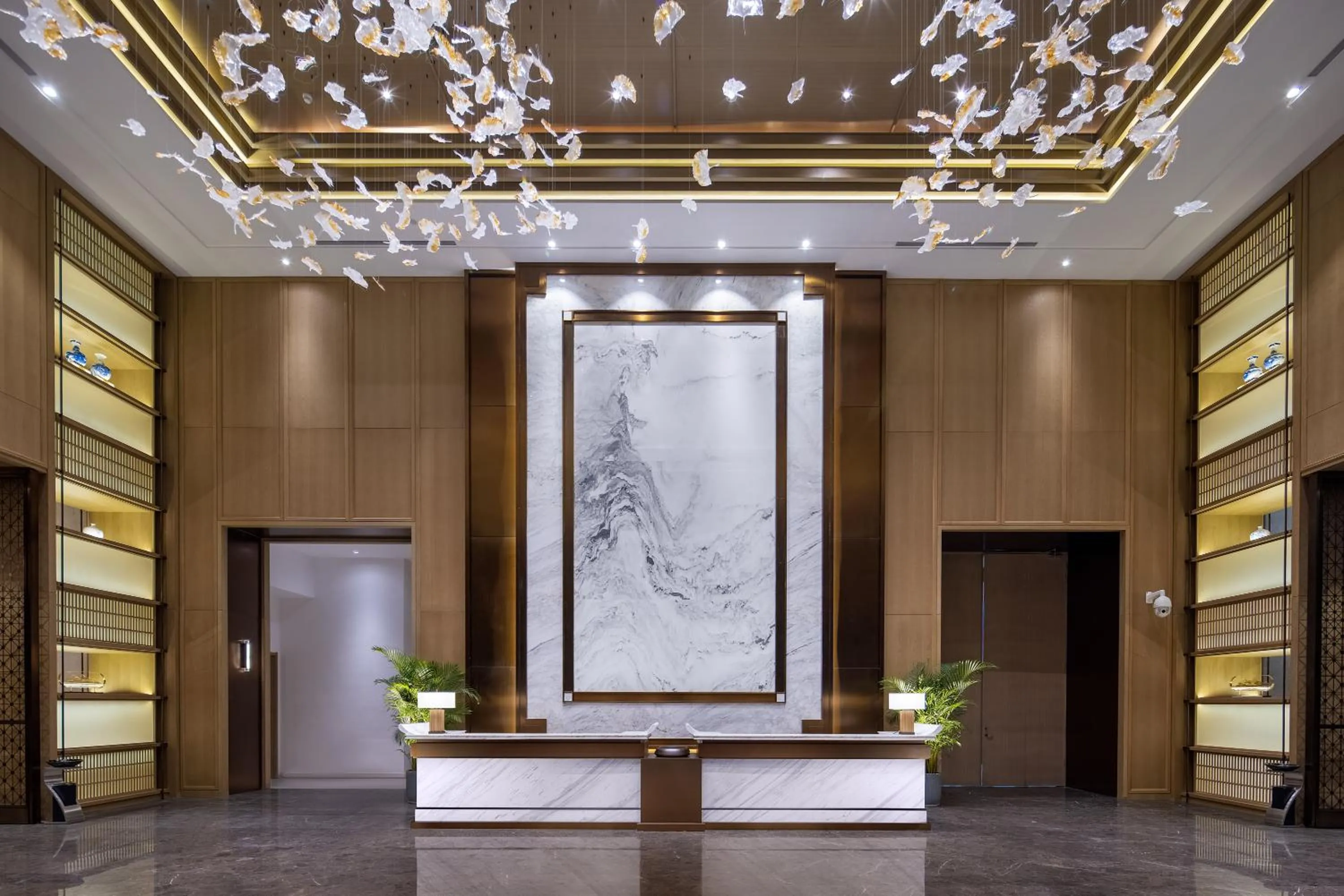 Lobby or reception in Metropark Hotel Wuhan