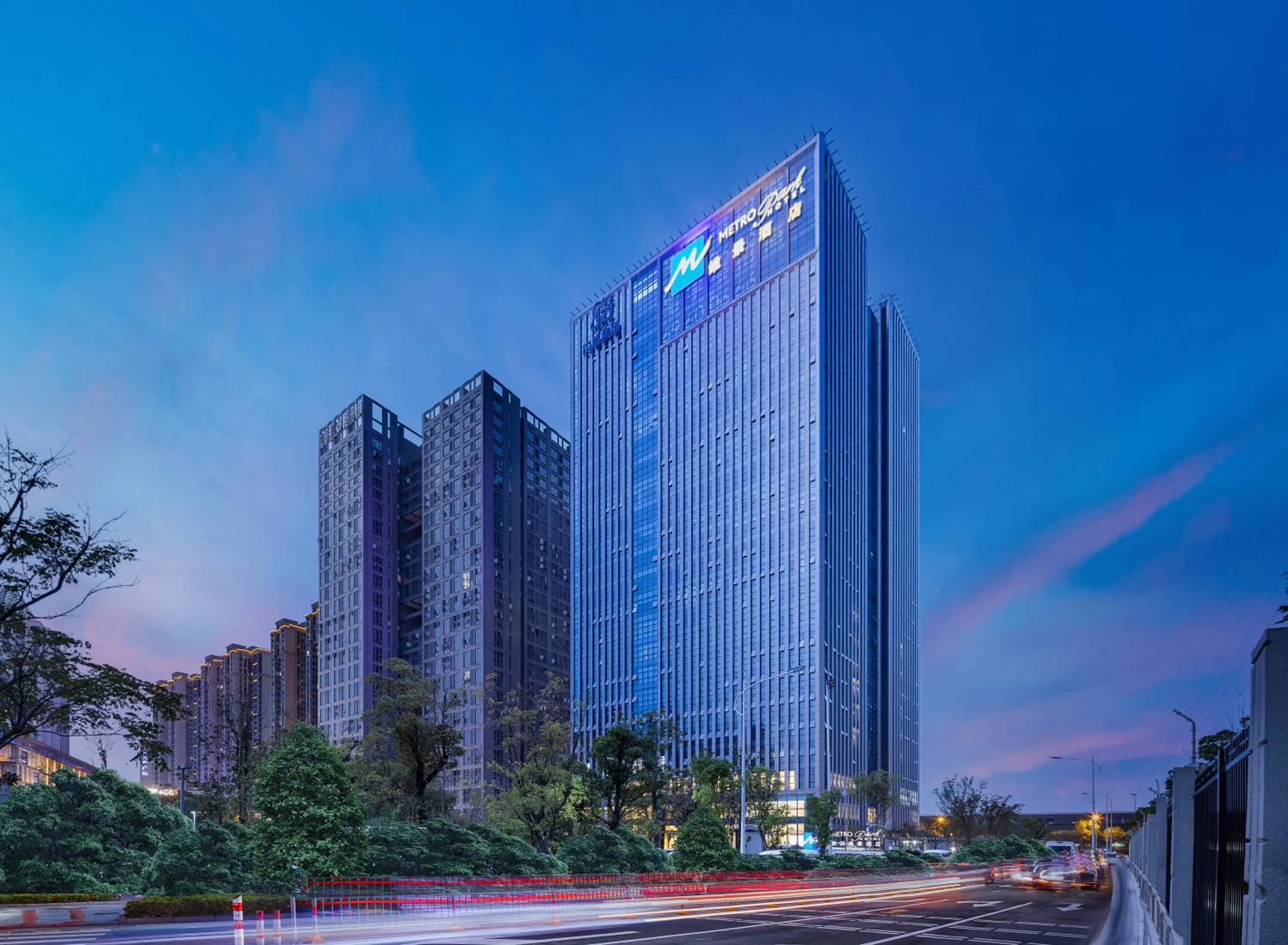 Off site in Metropark Hotel Wuhan