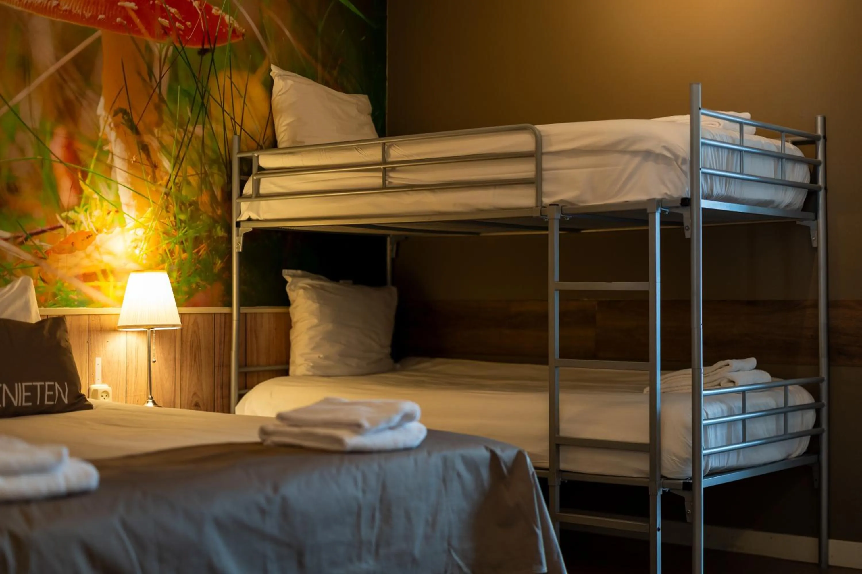 Bed in Hotel Restaurant 'de Vossenberg'