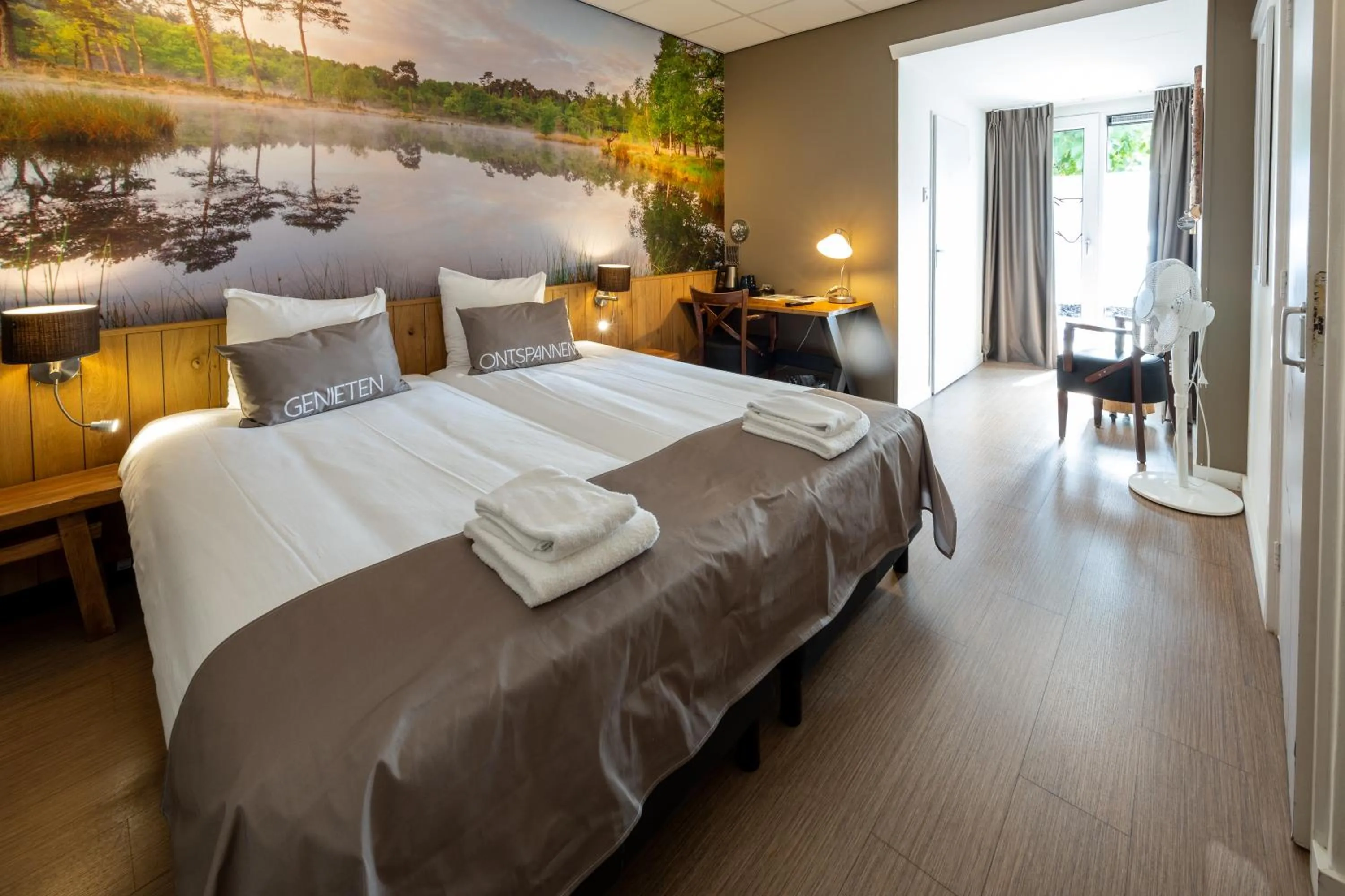 Bed in Hotel Restaurant 'de Vossenberg'