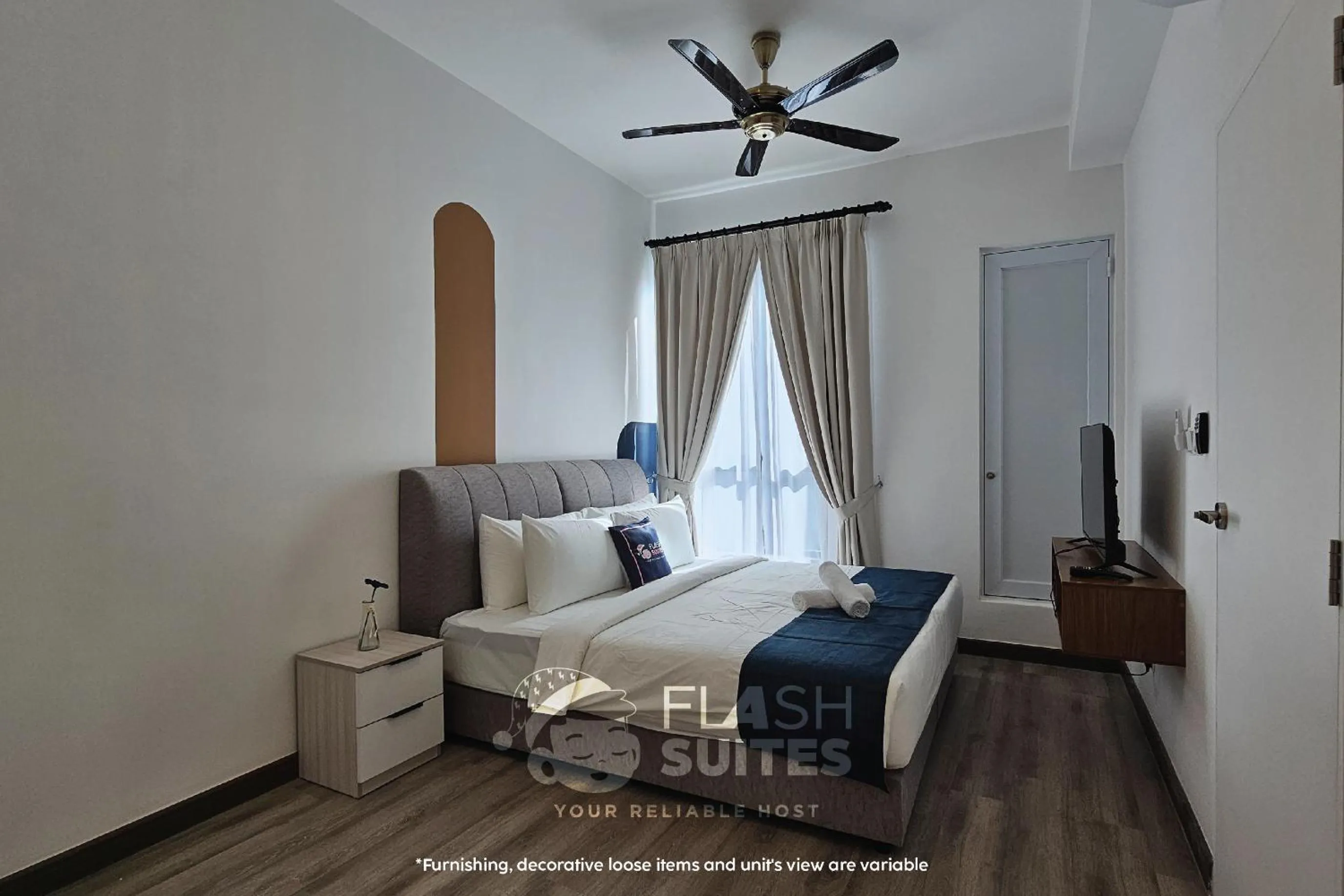 Bed in Cubic Botanical Premium Suites @ Bangsar South