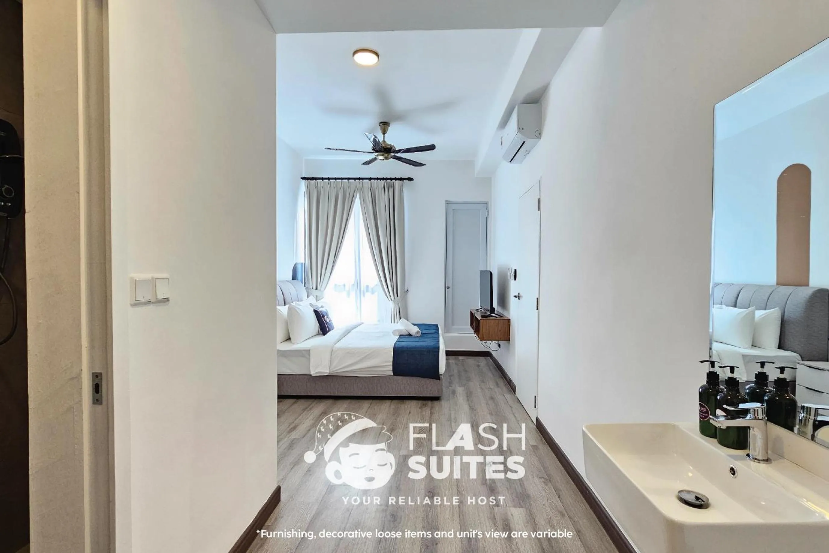 Bed in Cubic Botanical Premium Suites @ Bangsar South