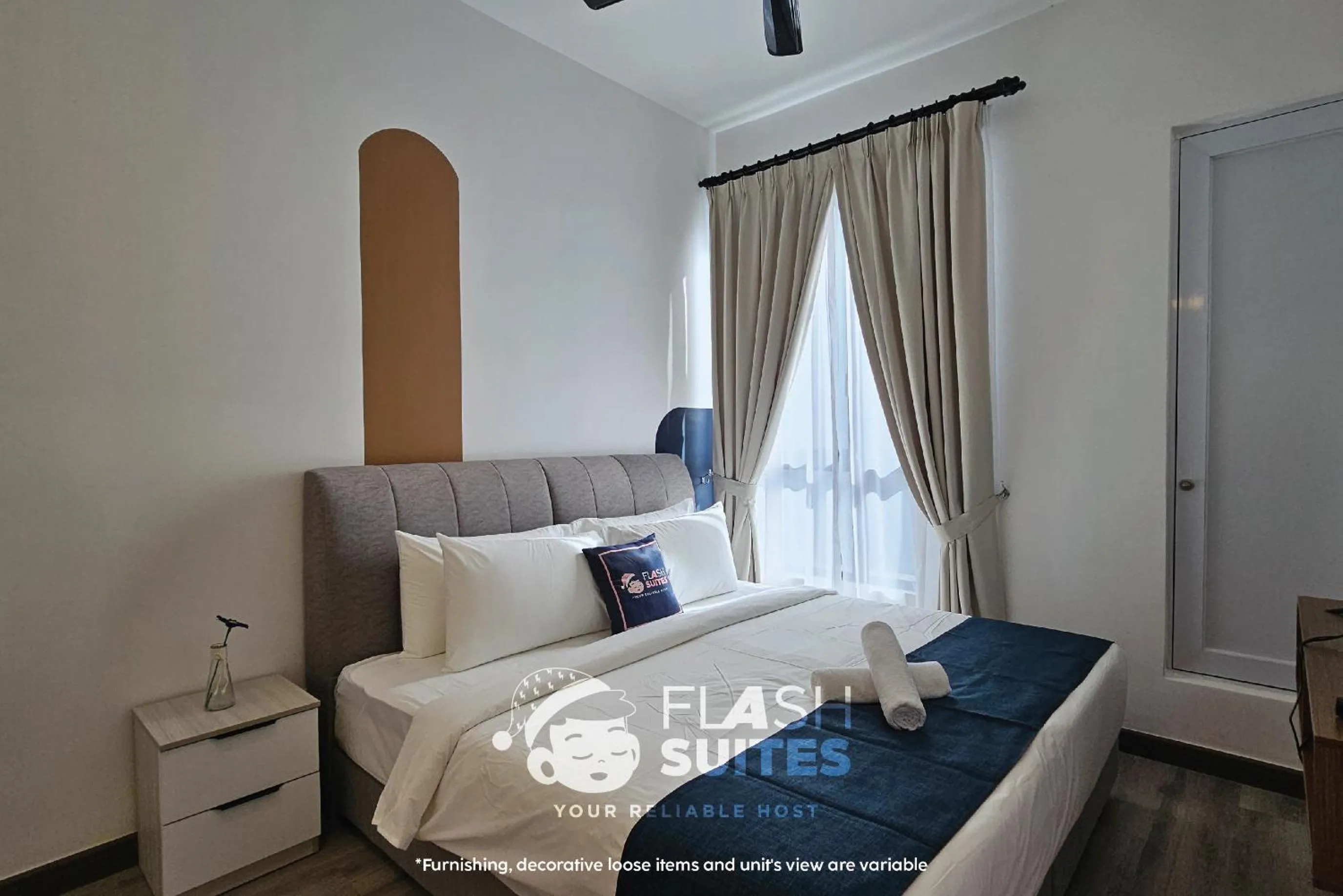 Bed in Cubic Botanical Premium Suites @ Bangsar South