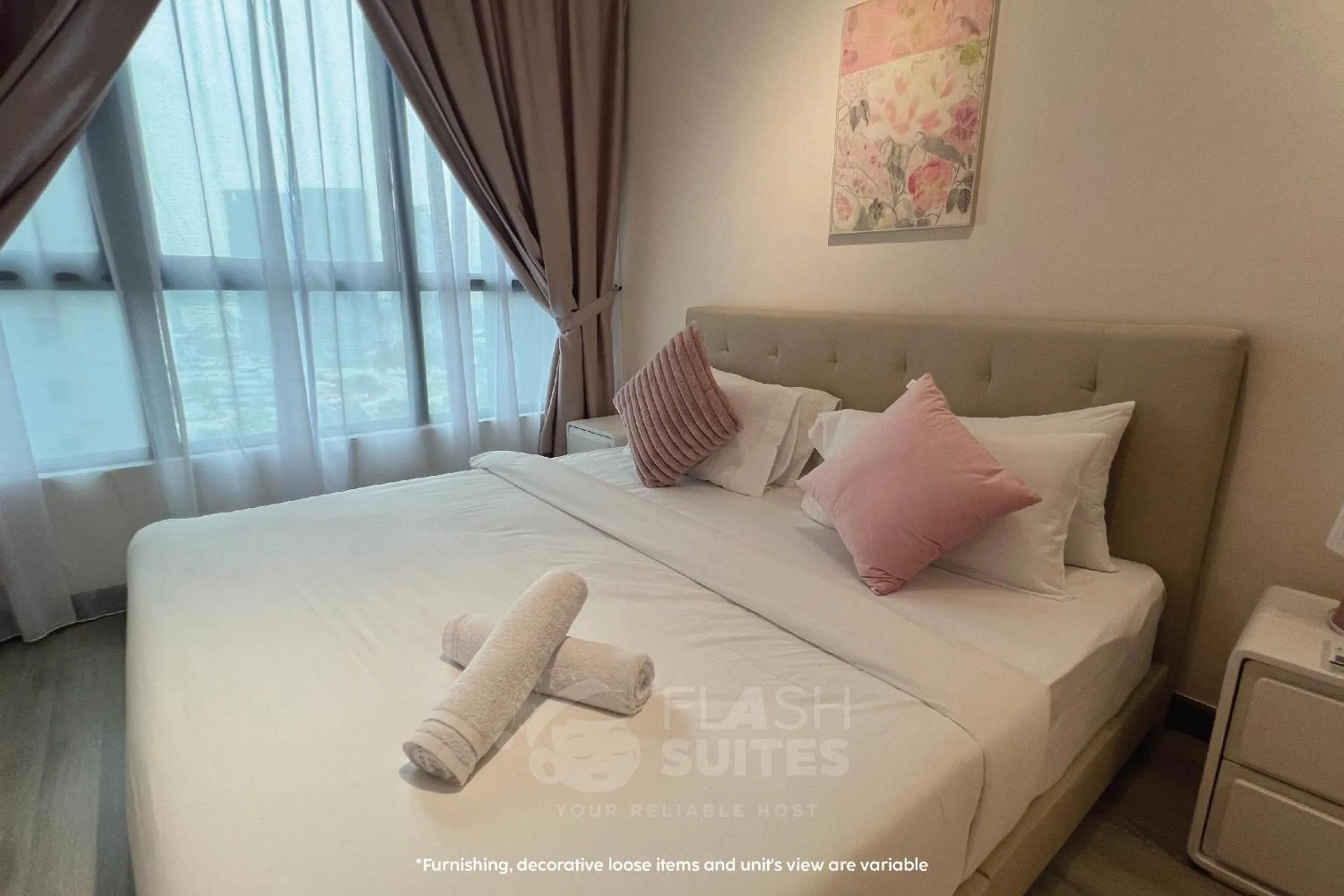 Bed in Cubic Botanical Premium Suites @ Bangsar South