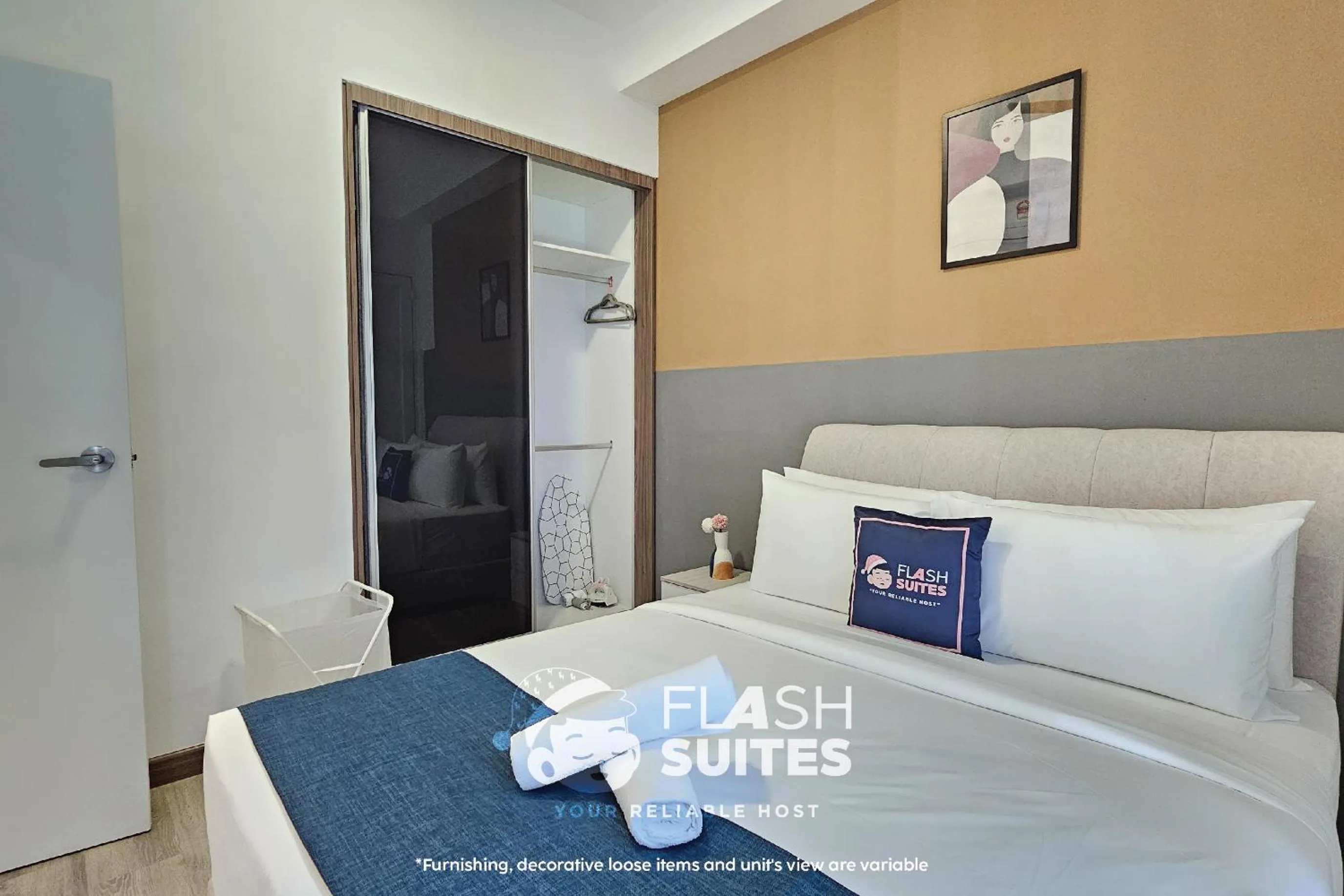 Bed in Cubic Botanical Premium Suites @ Bangsar South