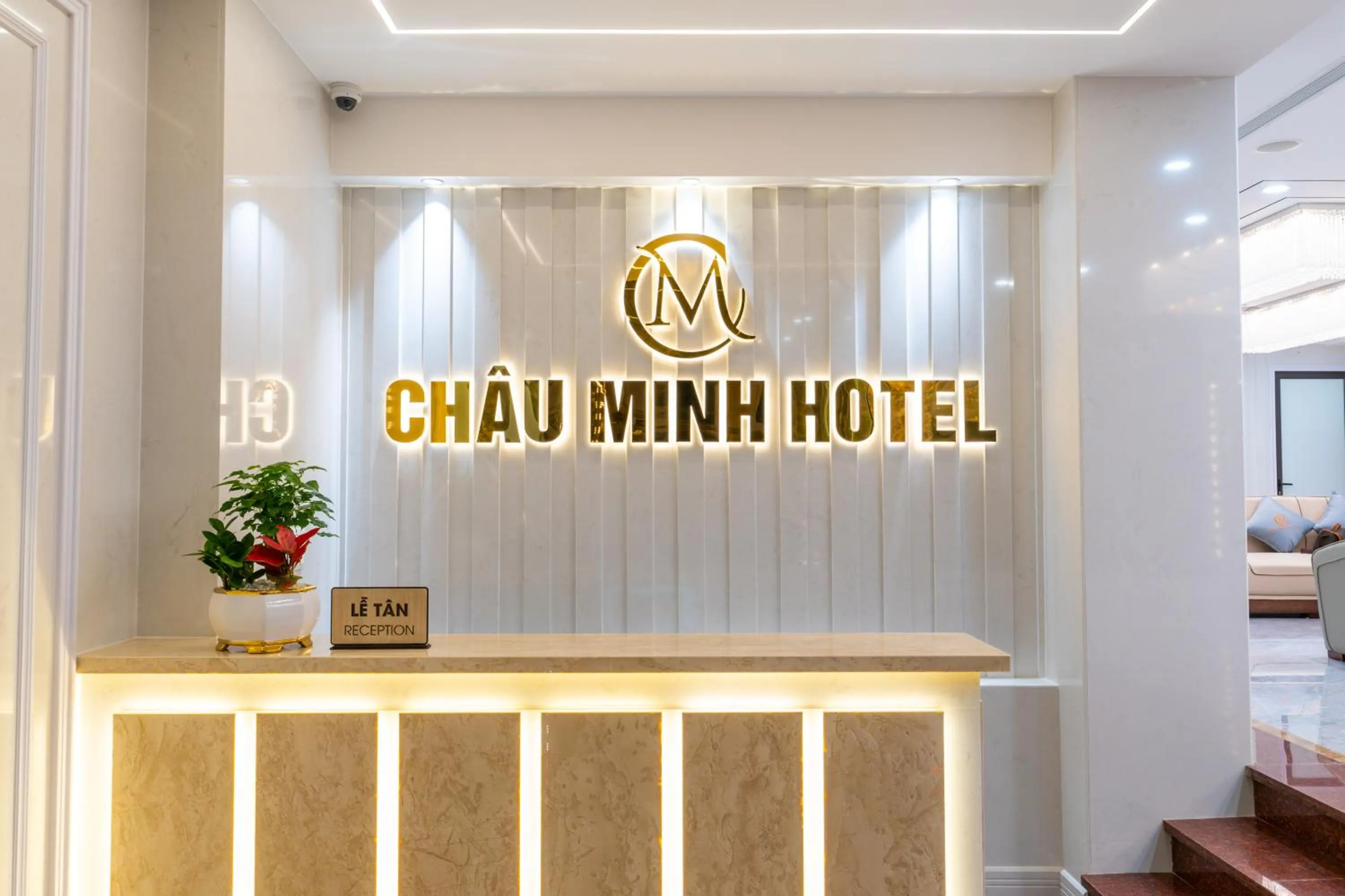 Lobby or reception in CM Hotel & Apartment