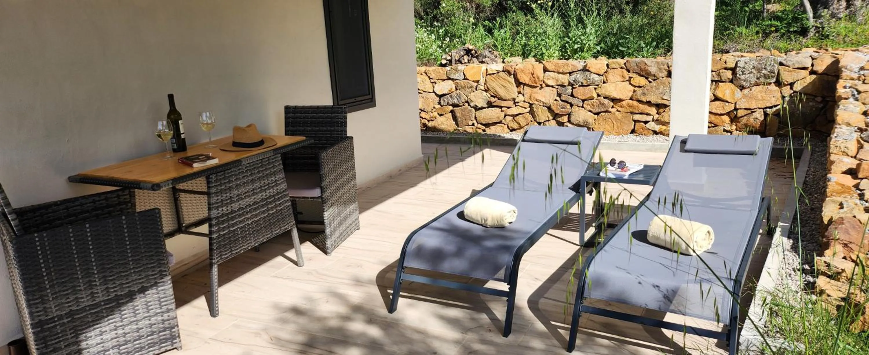 sunbed in Las estrellas del duende