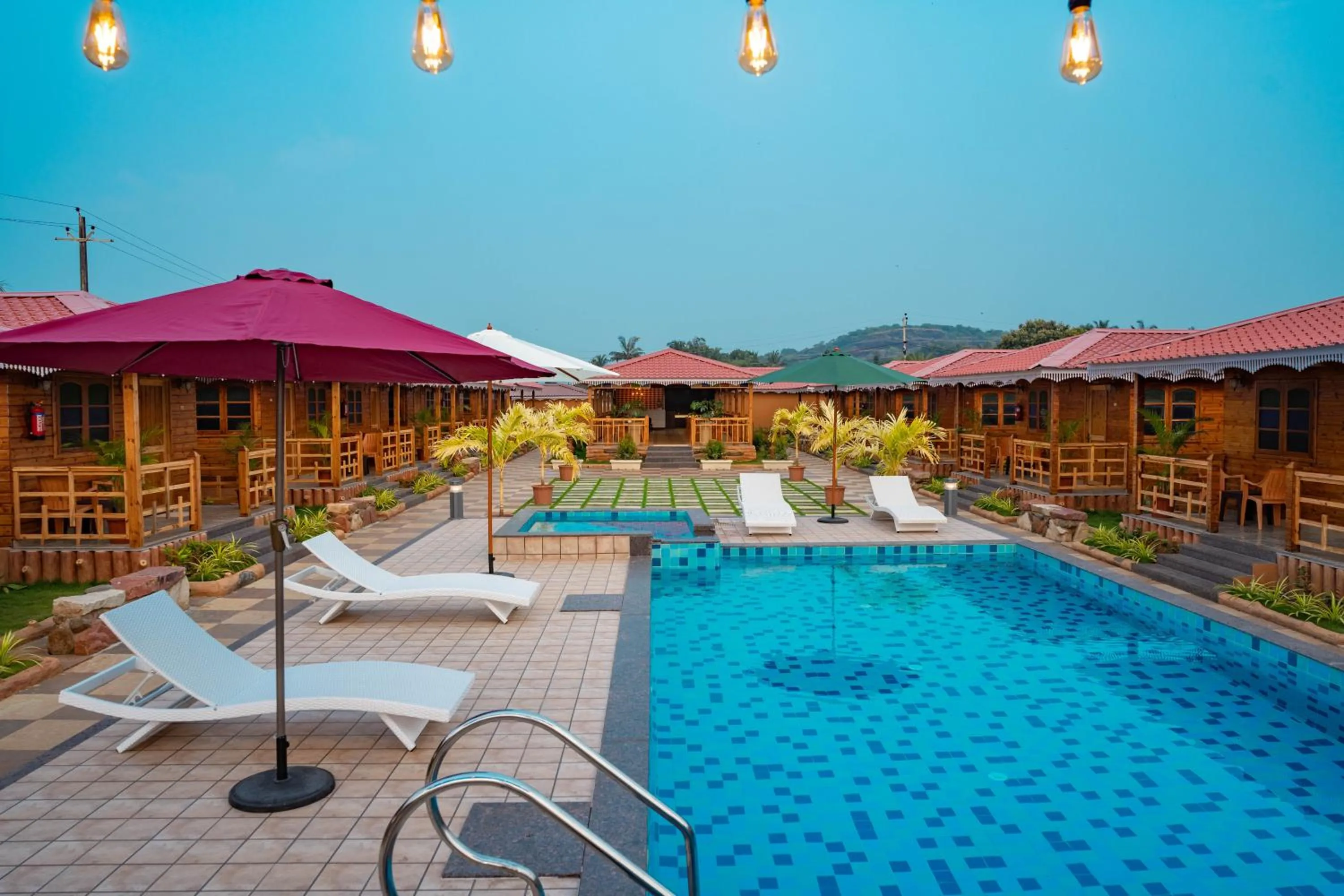 Swimming pool in Grace Exotica Goa
