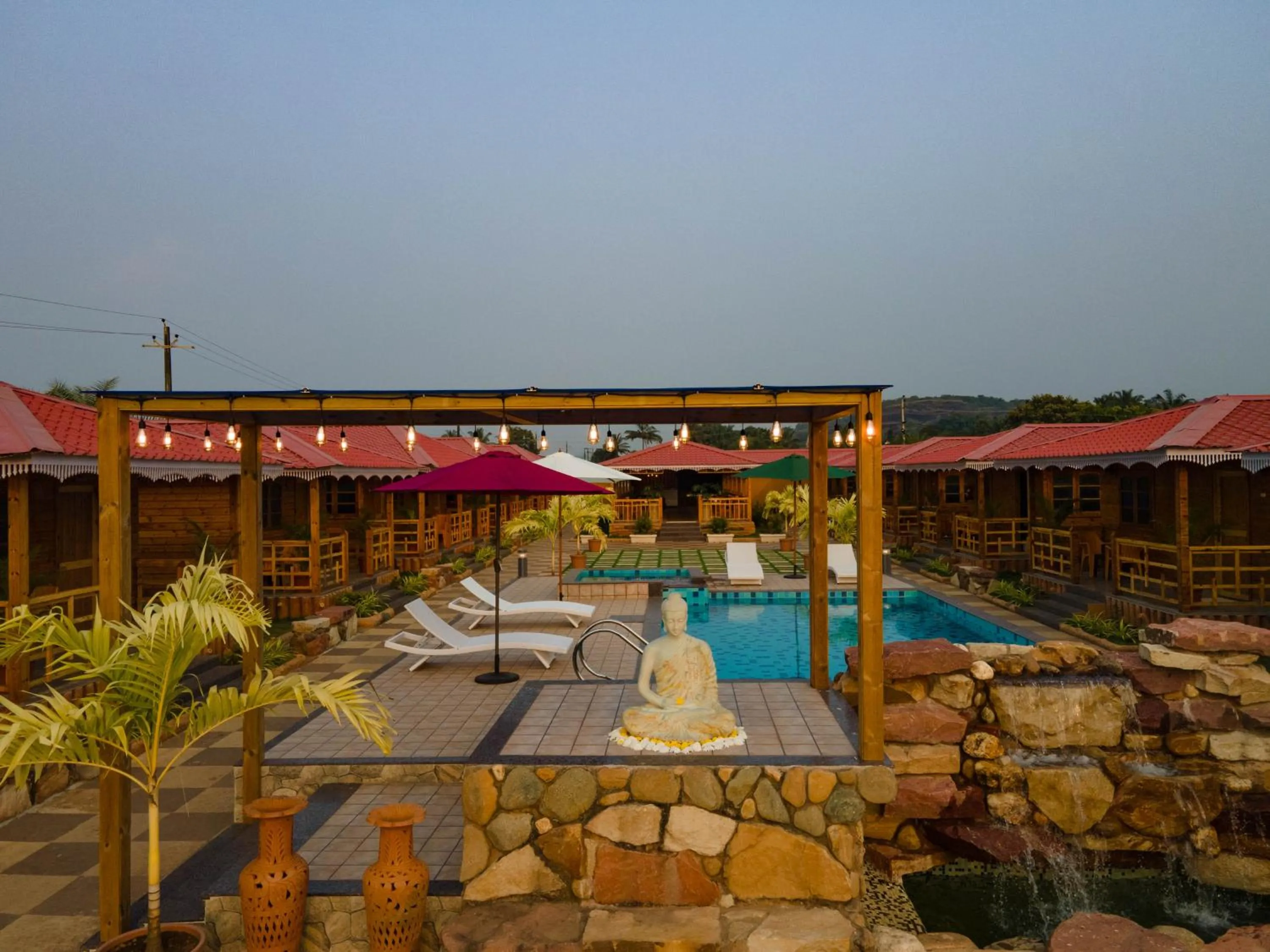 Swimming pool in Grace Exotica Goa