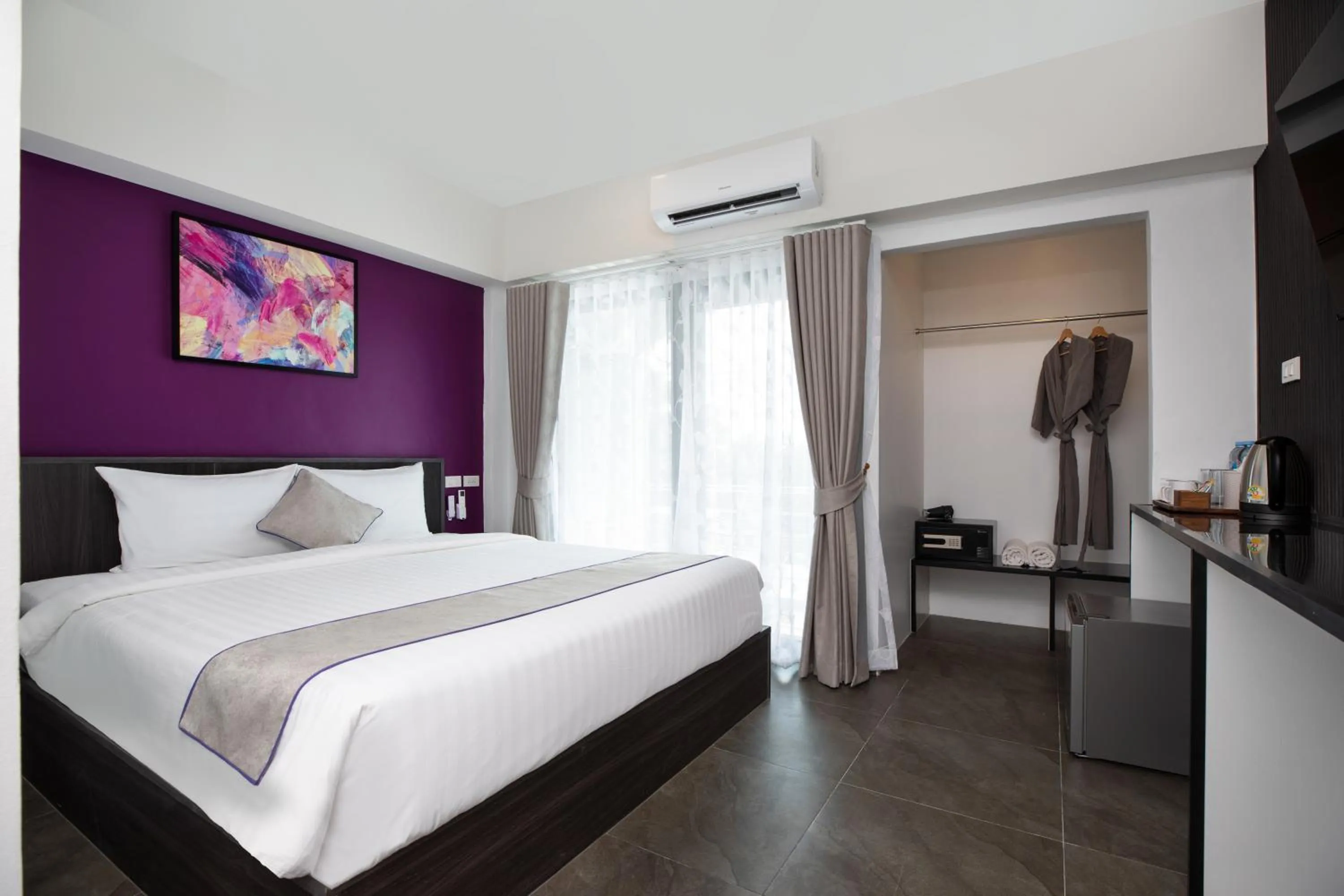 Bed in Aspira Resort Klong Muang Krabi